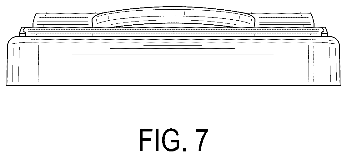 Patent USD1124861 Figure 7 – Closure