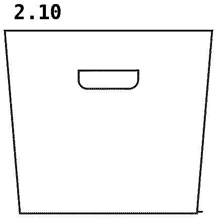 Patent USD1124863 Figure 10 – Packaging box