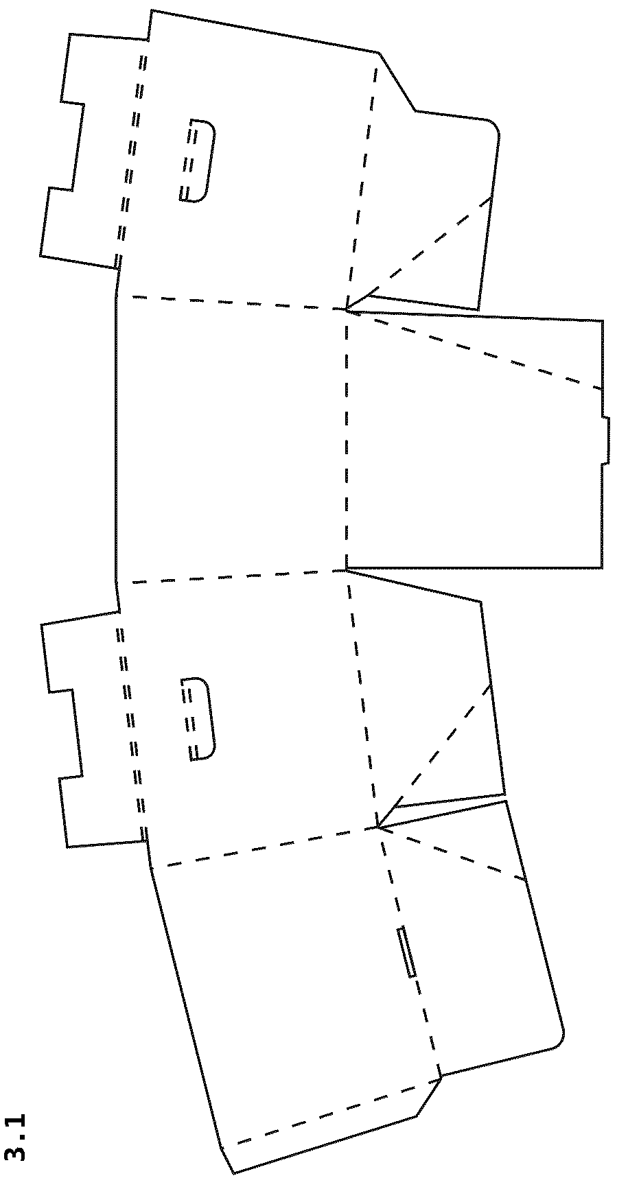 Patent USD1124863 Figure 11 – Packaging box