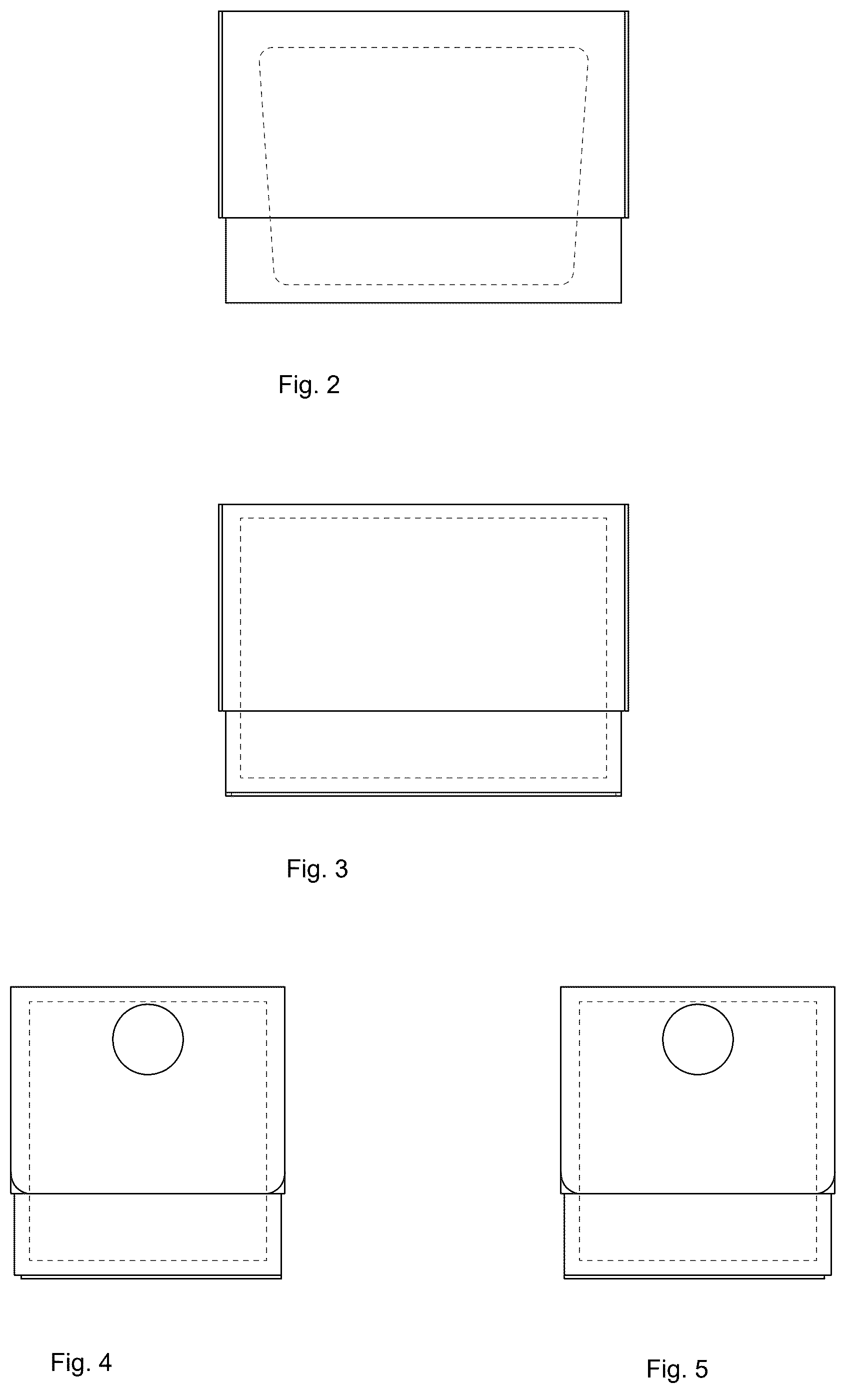 Patent USD1124864 Figure 2 – Packaging carton