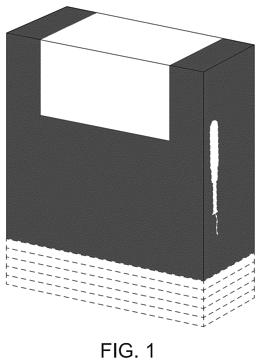 Patent USD1124865 Figure 1 – Absorbent article package