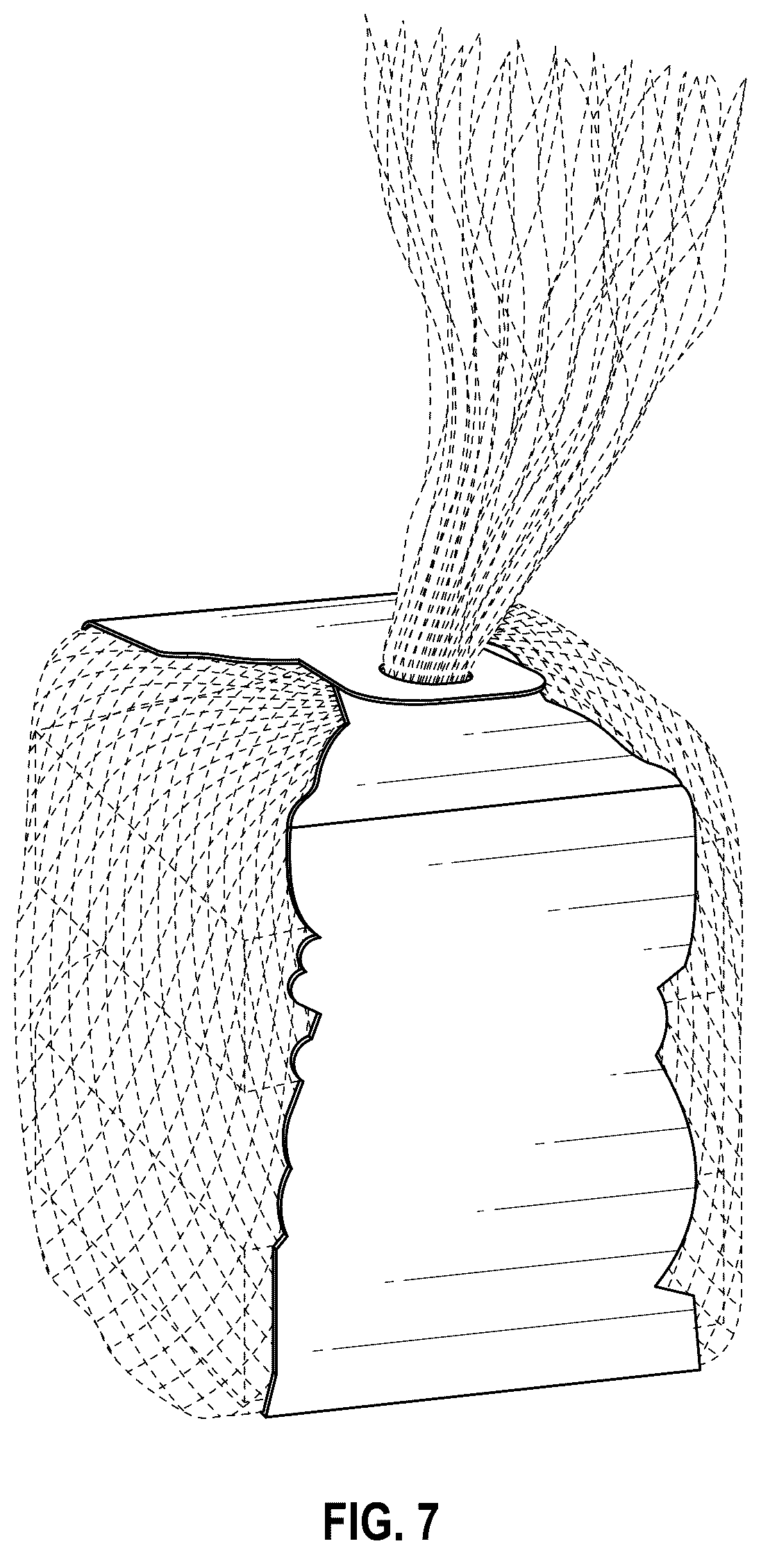 Patent USD1124866 Figure 5 – Packaging wrapper