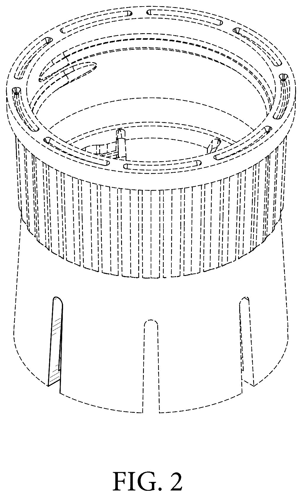 Patent USD1124869 Figure 2 – Bottle cap