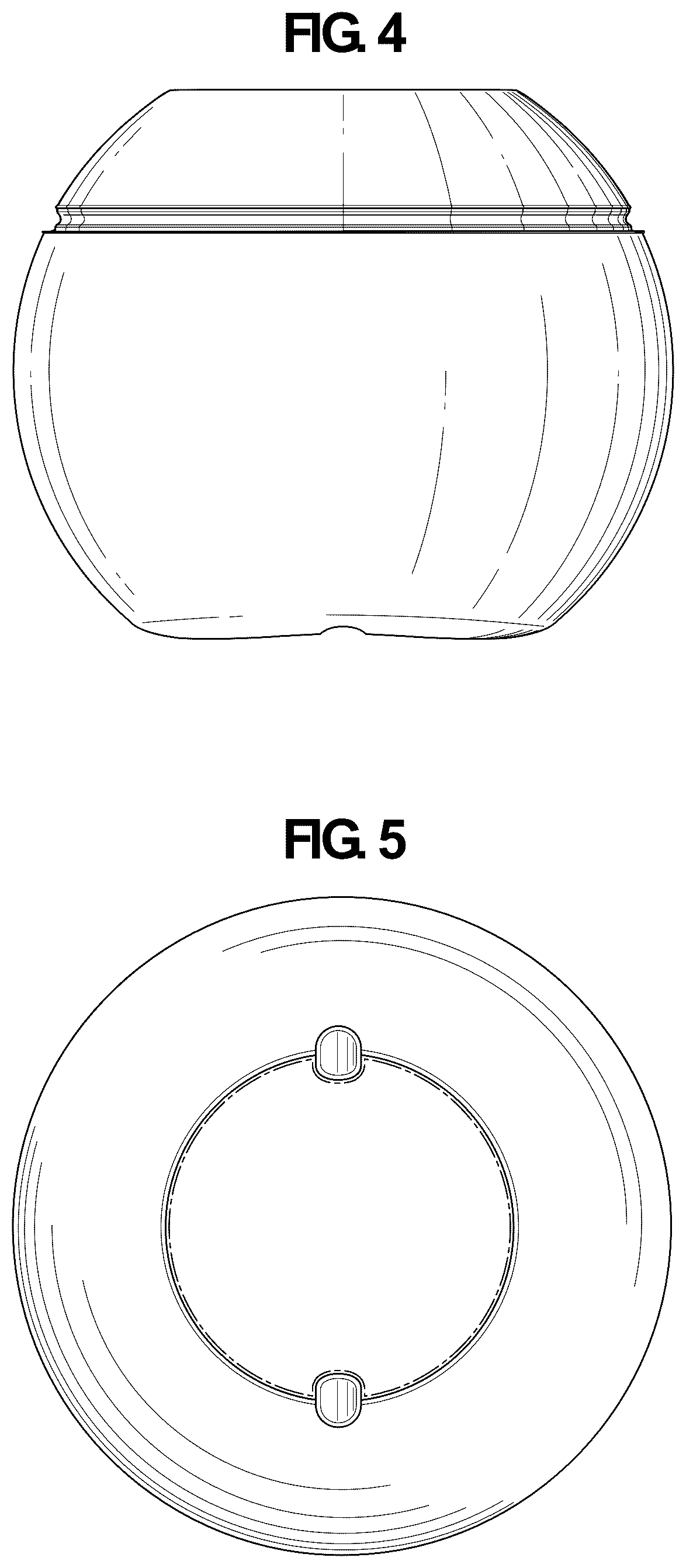 Patent USD1124870 Figure 3 – Food container