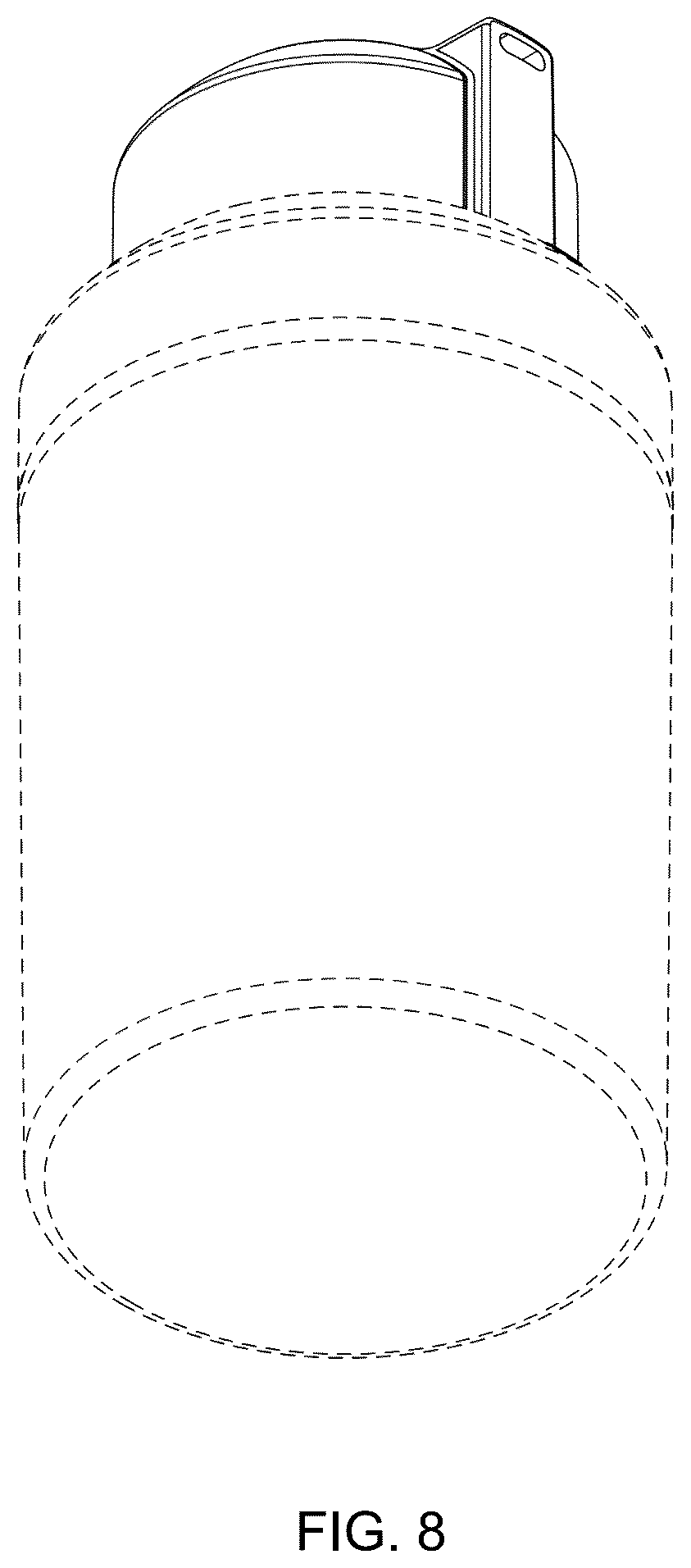 Patent USD1124871 Figure 5 – Pump head