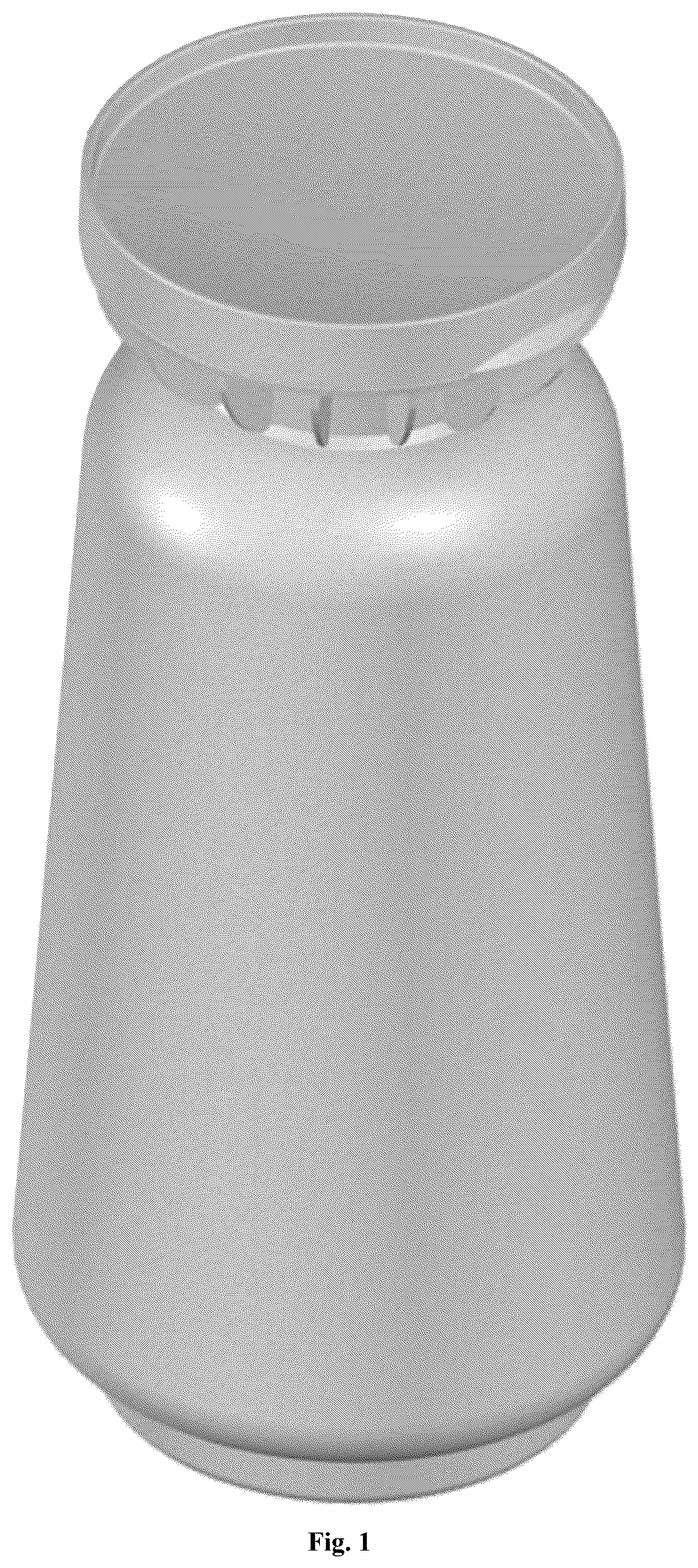 Patent USD1124874 Figure 1 – Flask