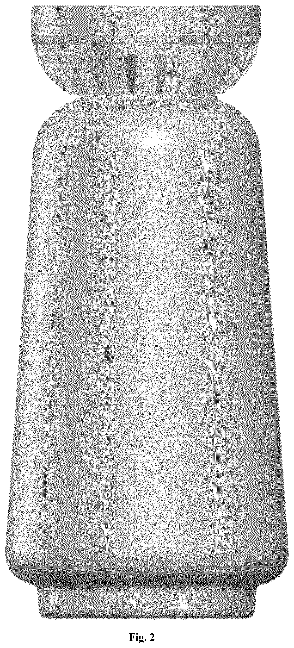 Patent USD1124874 Figure 2 – Flask