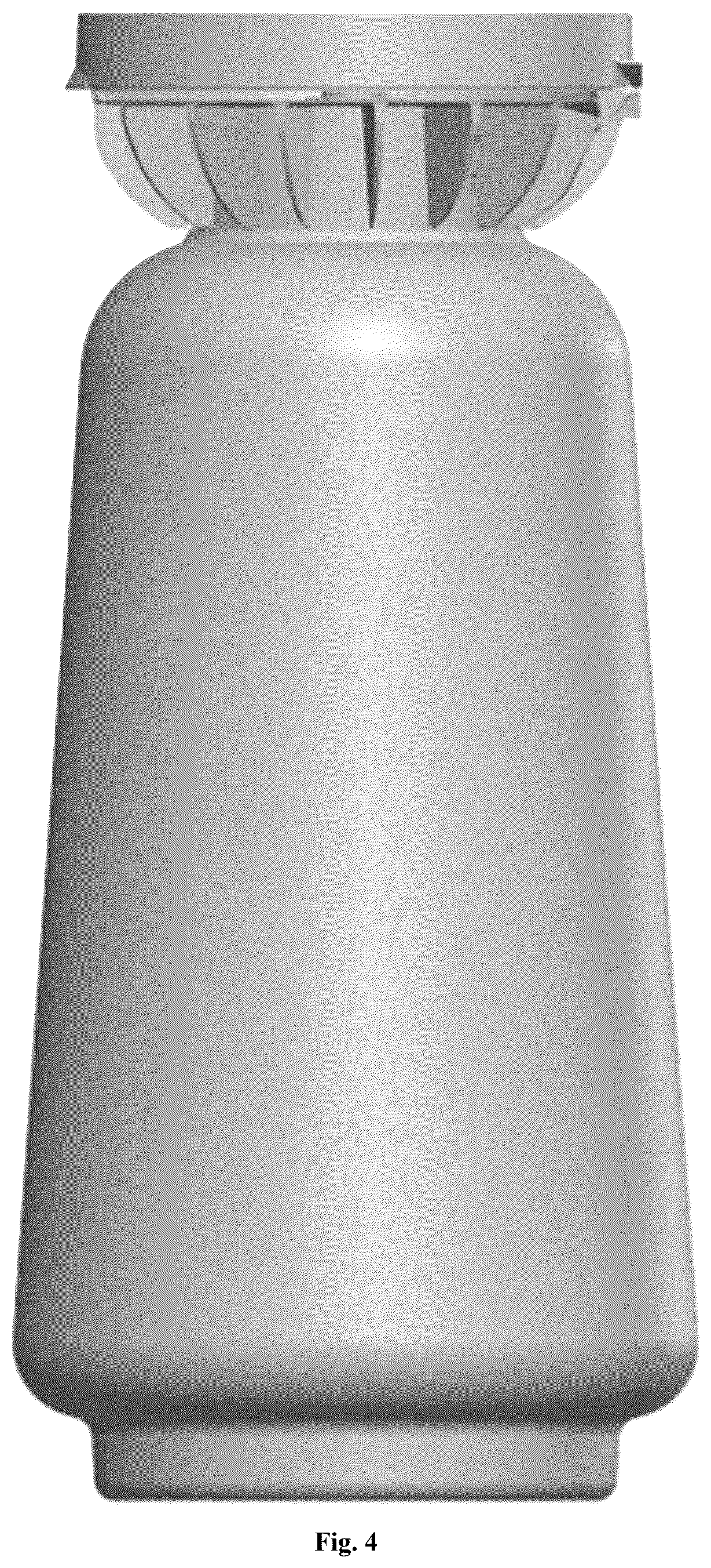 Patent USD1124874 Figure 4 – Flask