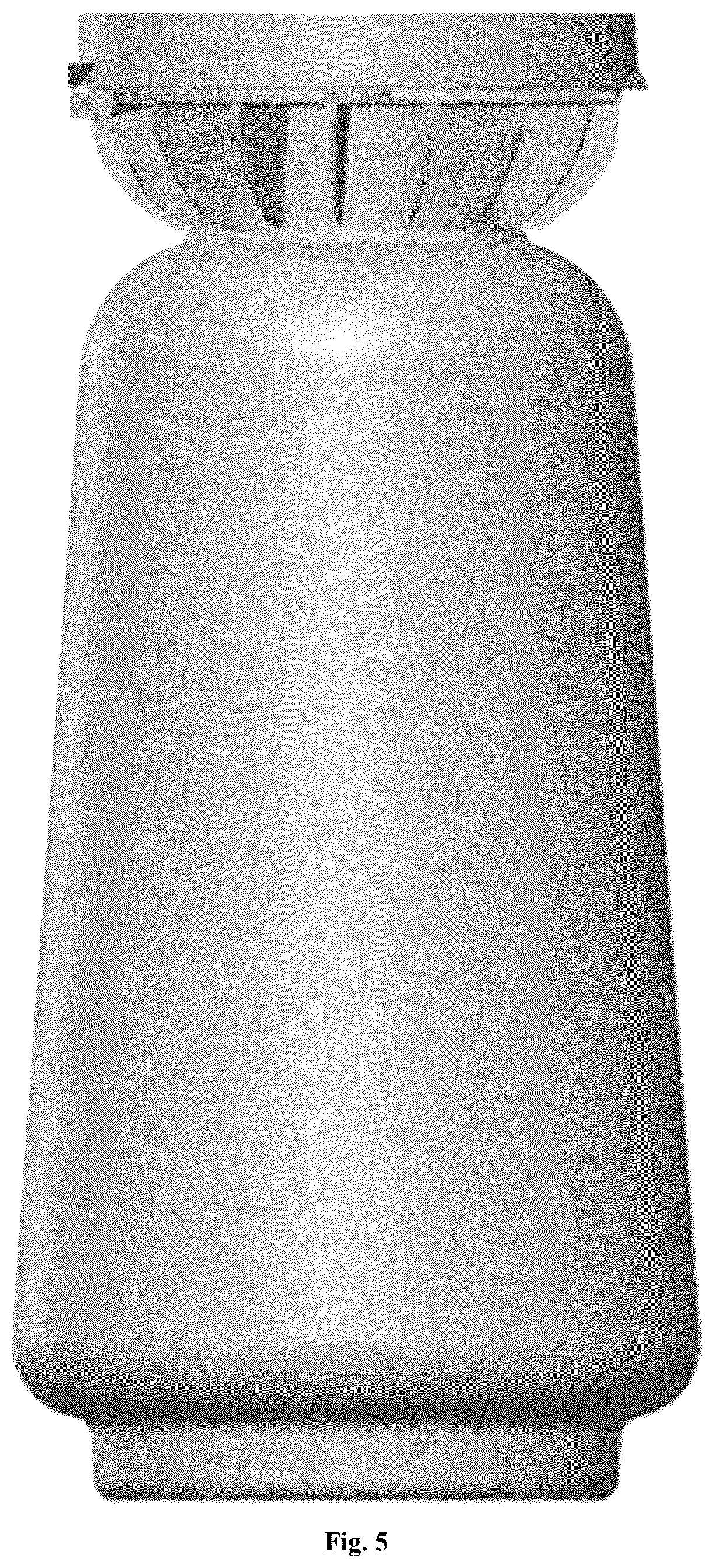 Patent USD1124874 Figure 5 – Flask