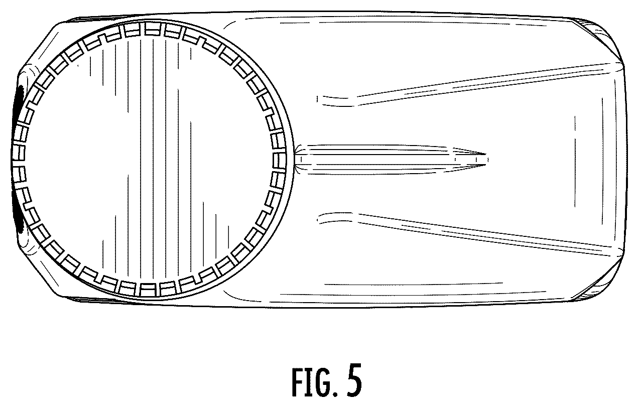 Patent USD1124875 Figure 5 – Storage can for oil