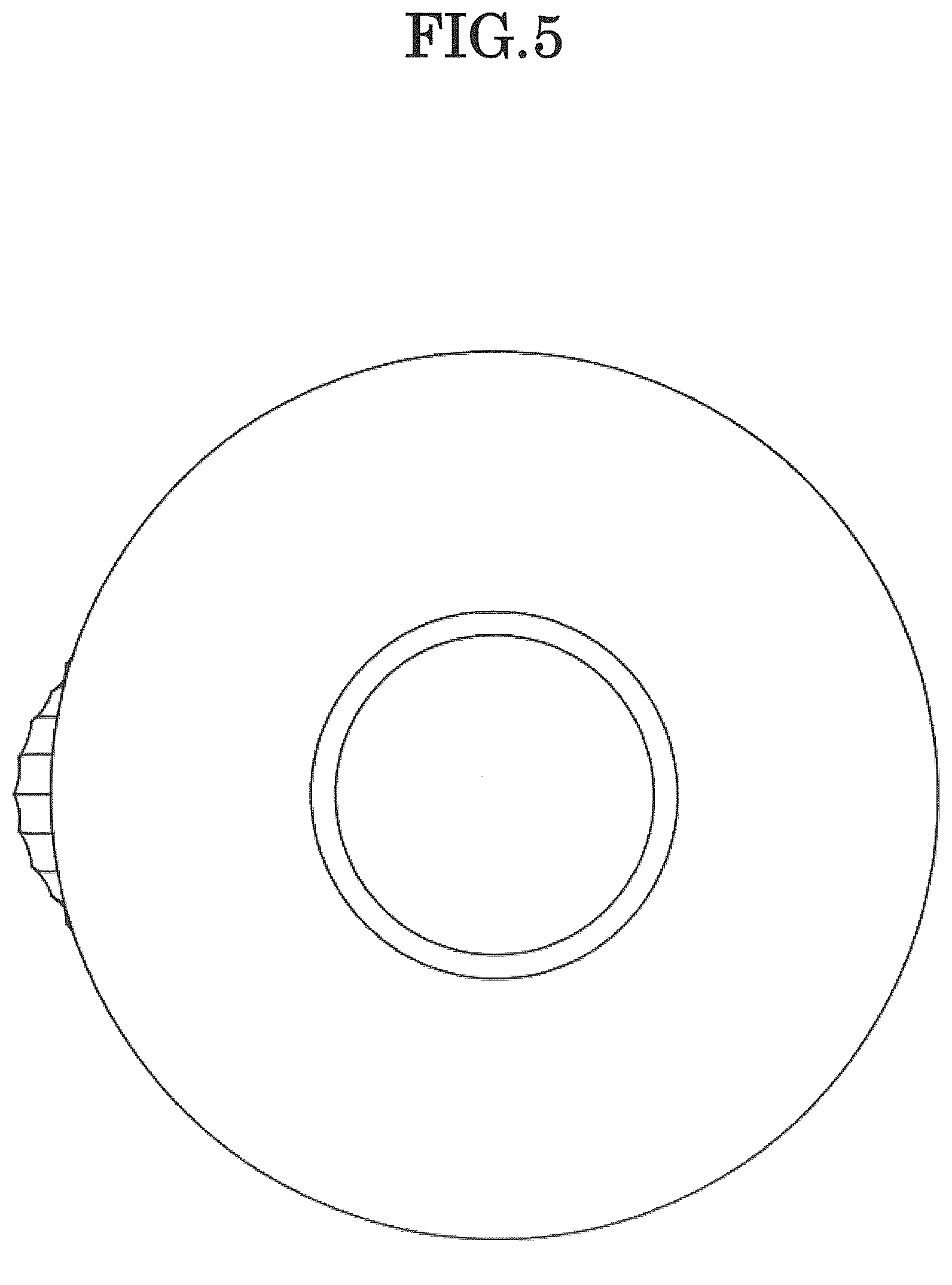 Patent USD1124876 Figure 5 – Packaging container