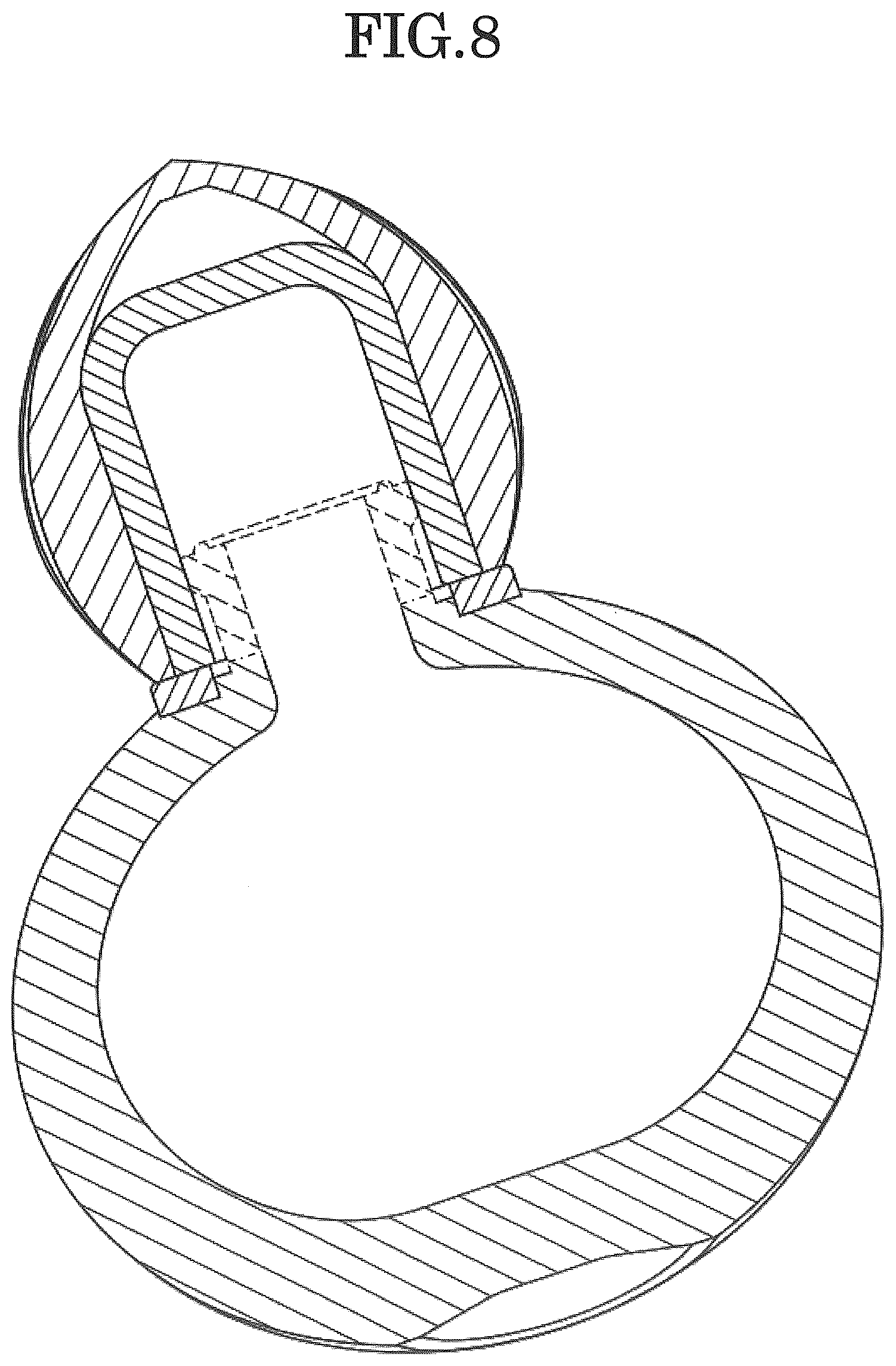 Patent USD1124876 Figure 8 – Packaging container