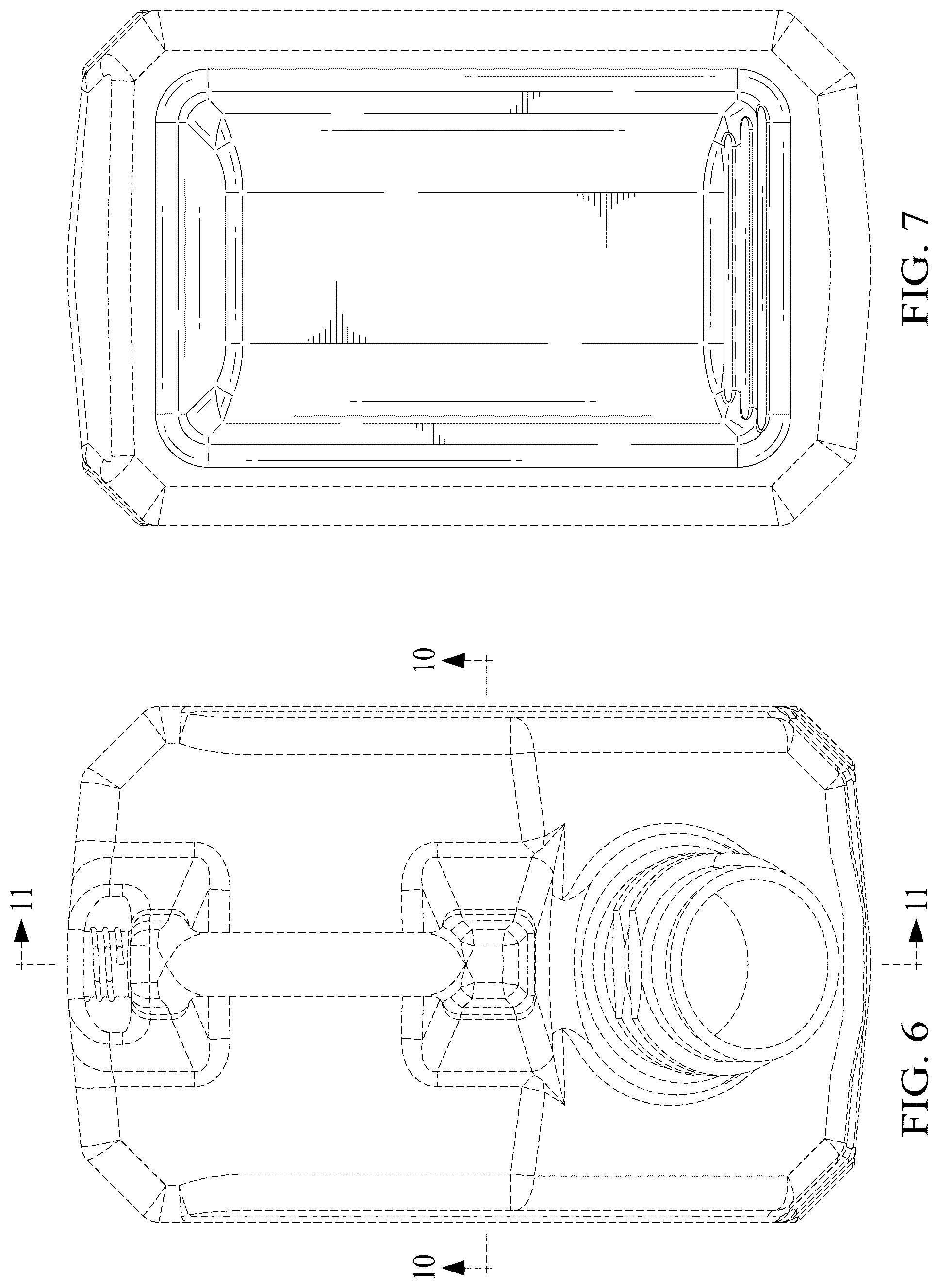 Patent USD1124877 Figure 6 – Container