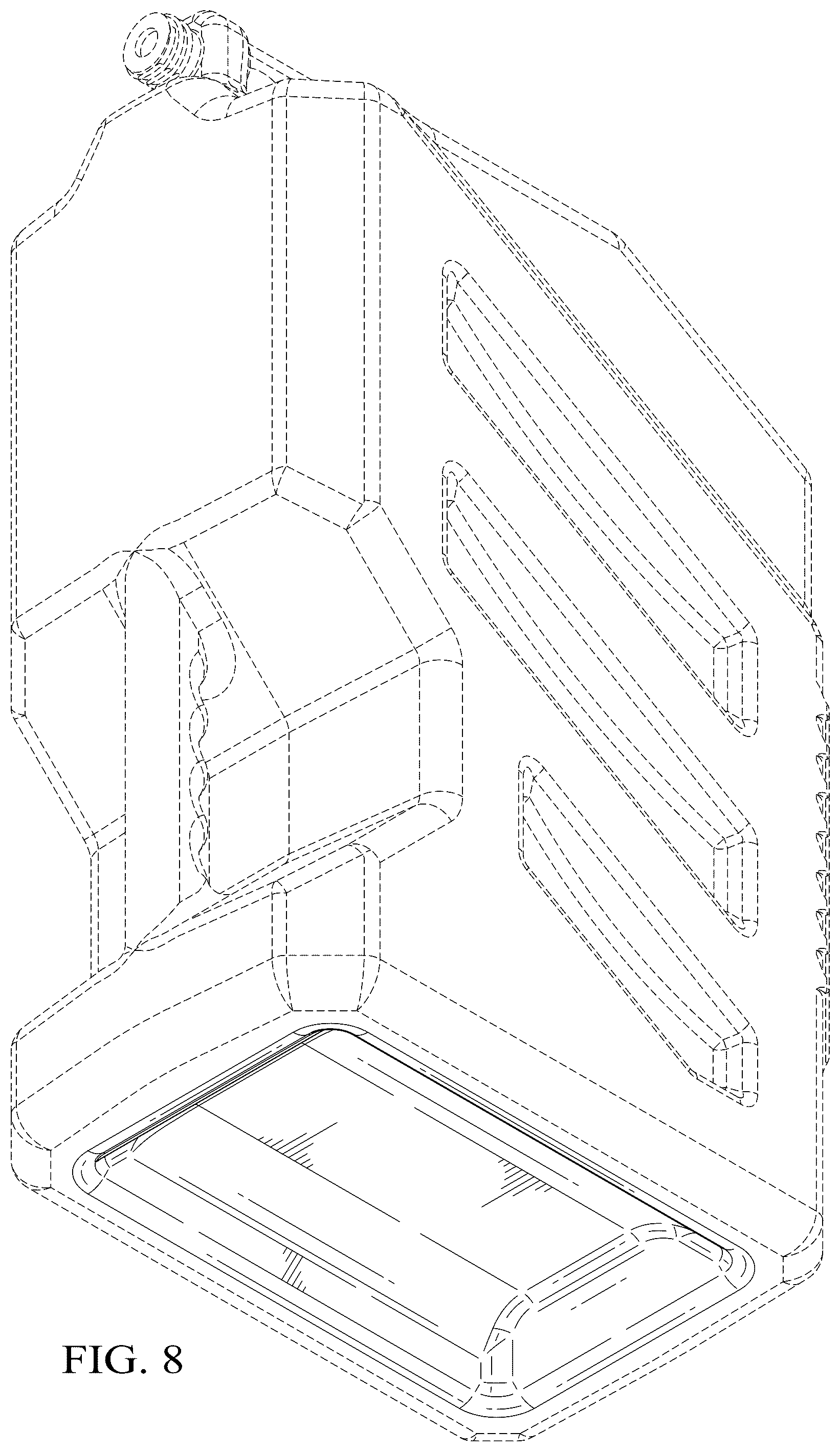 Patent USD1124877 Figure 7 – Container