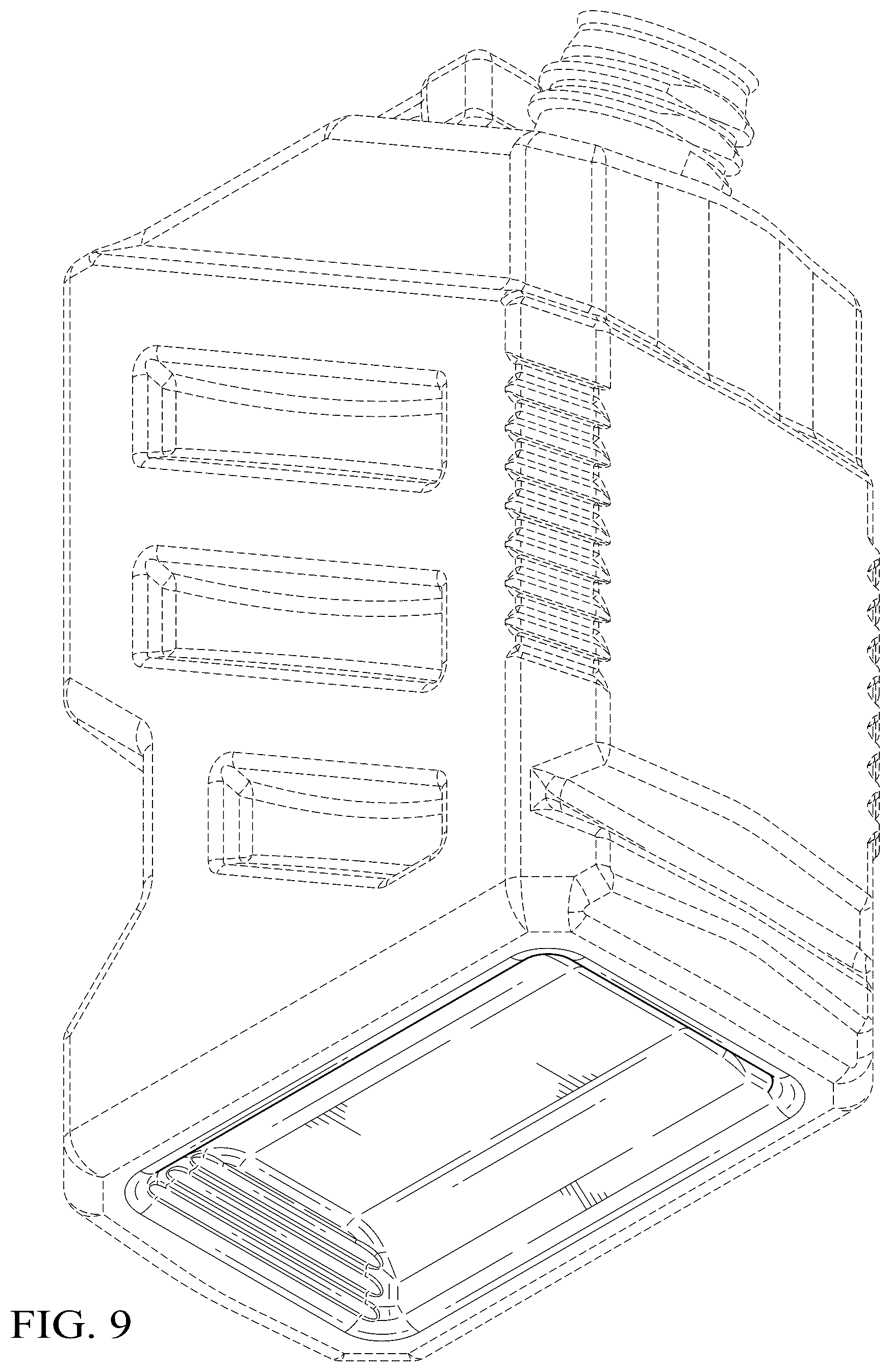 Patent USD1124877 Figure 8 – Container