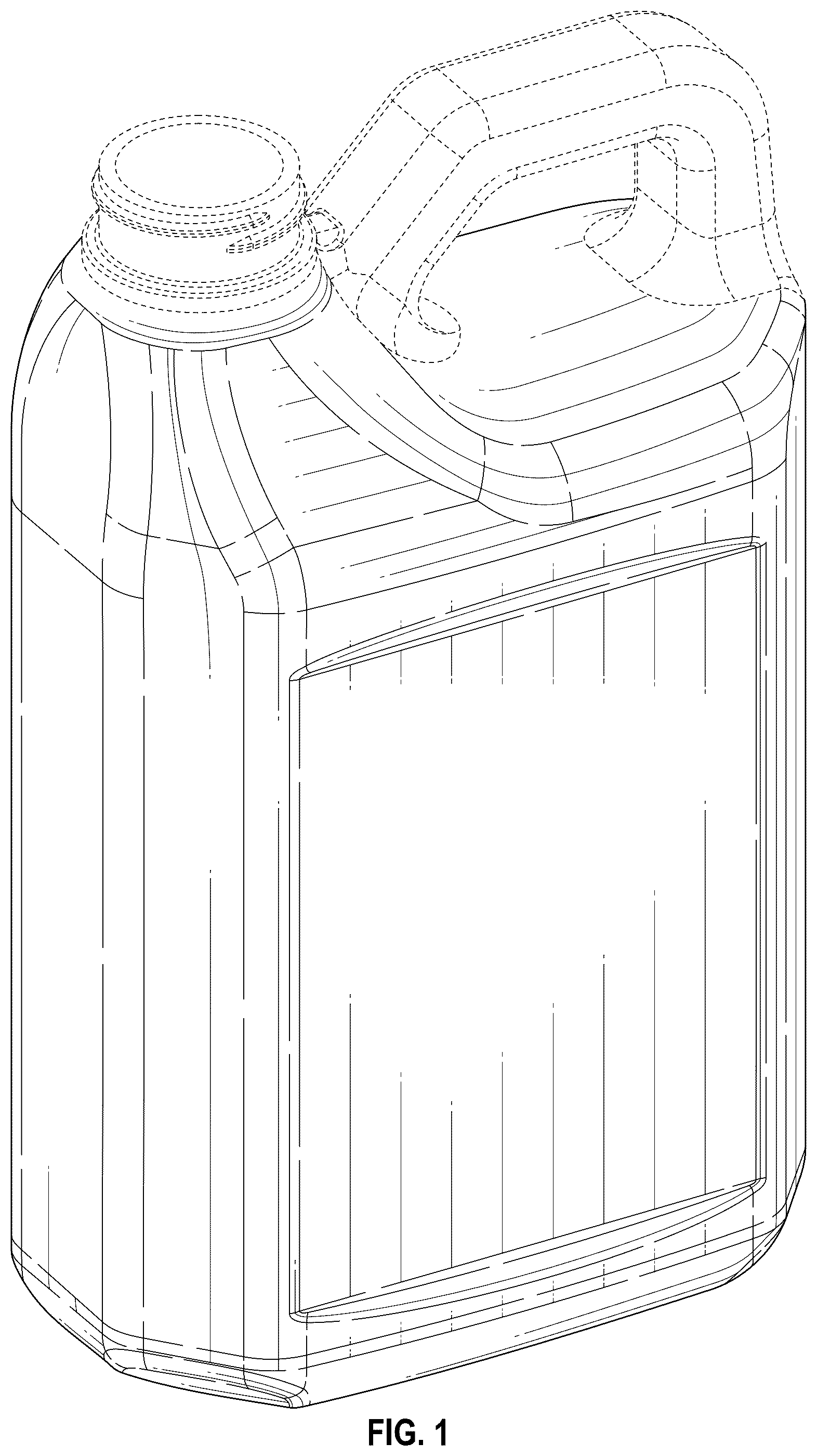 Patent USD1124878 Figure 1 – Container