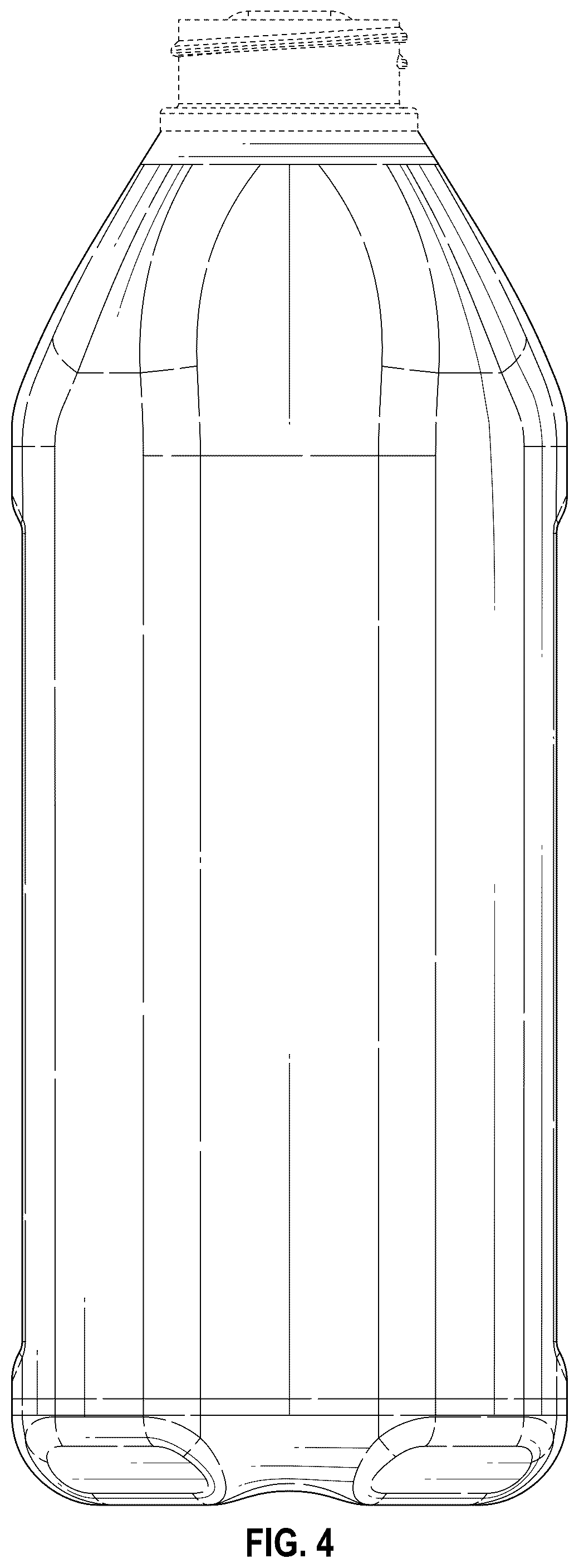 Patent USD1124878 Figure 4 – Container