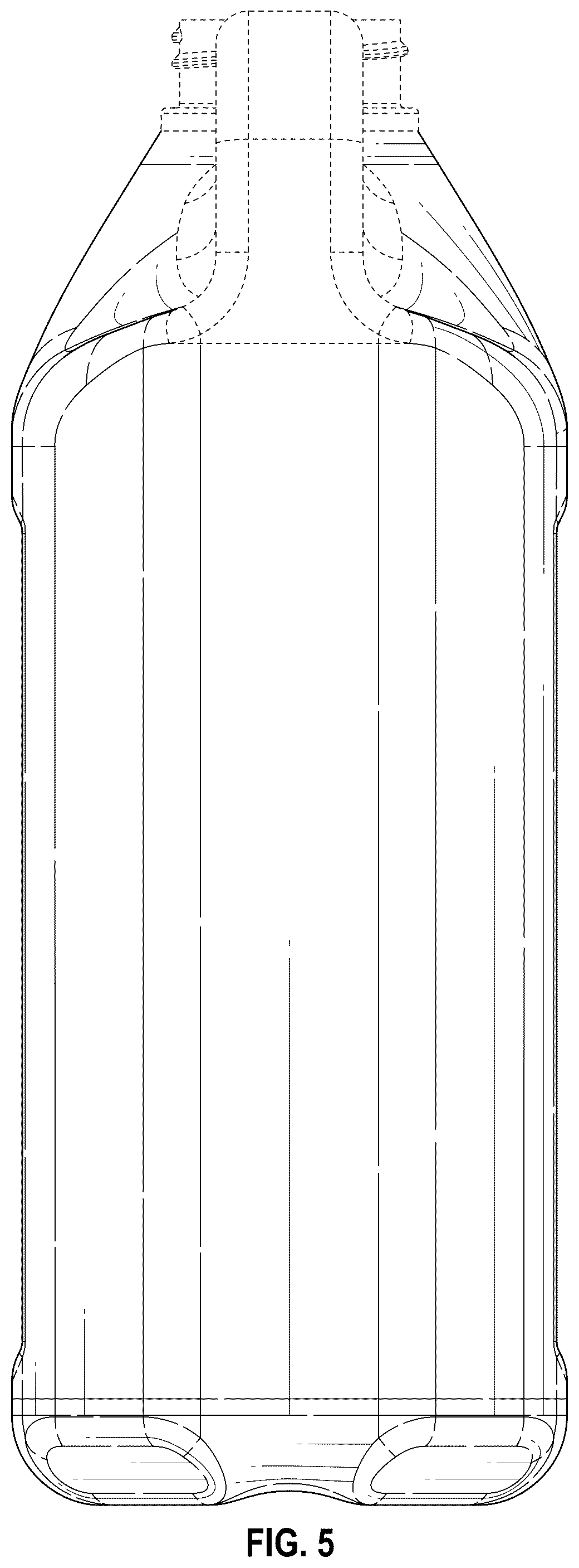 Patent USD1124878 Figure 5 – Container