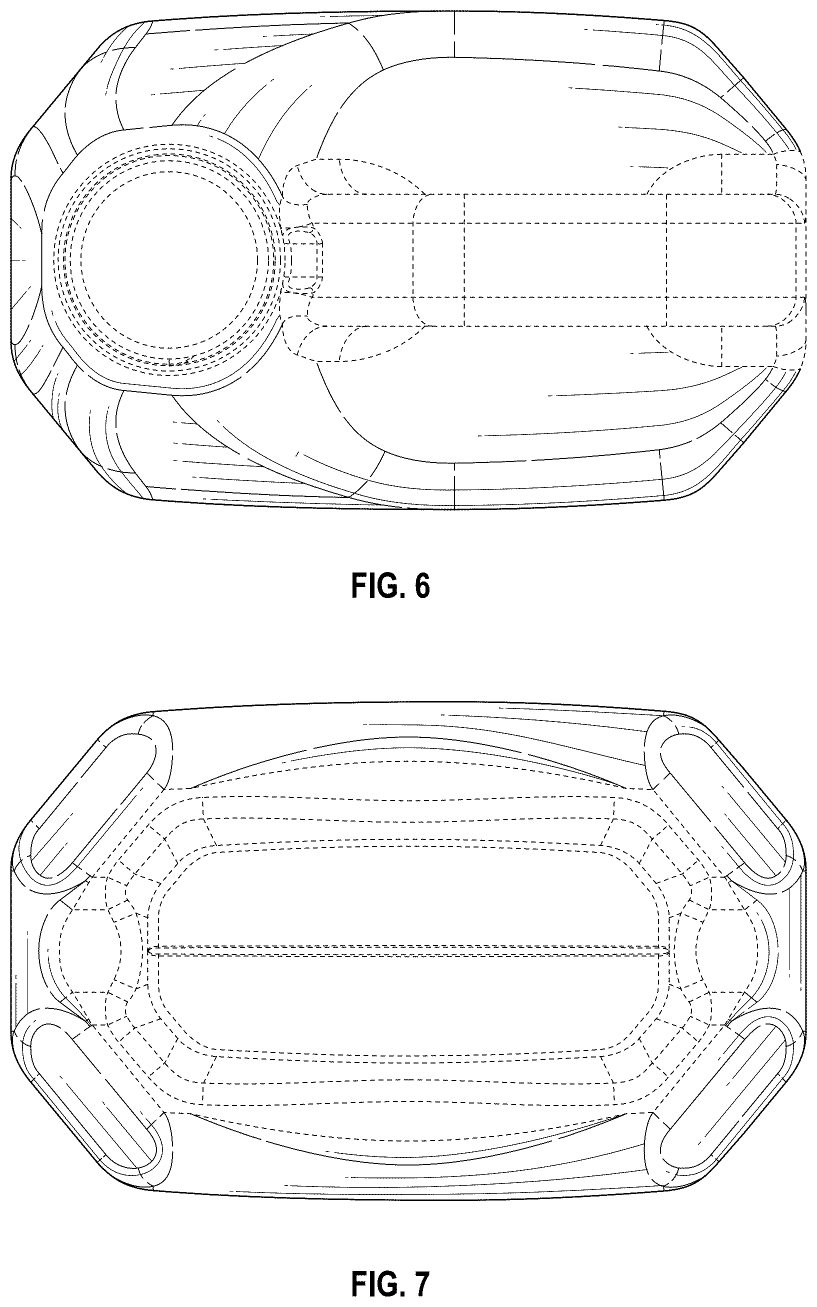 Patent USD1124878 Figure 6 – Container