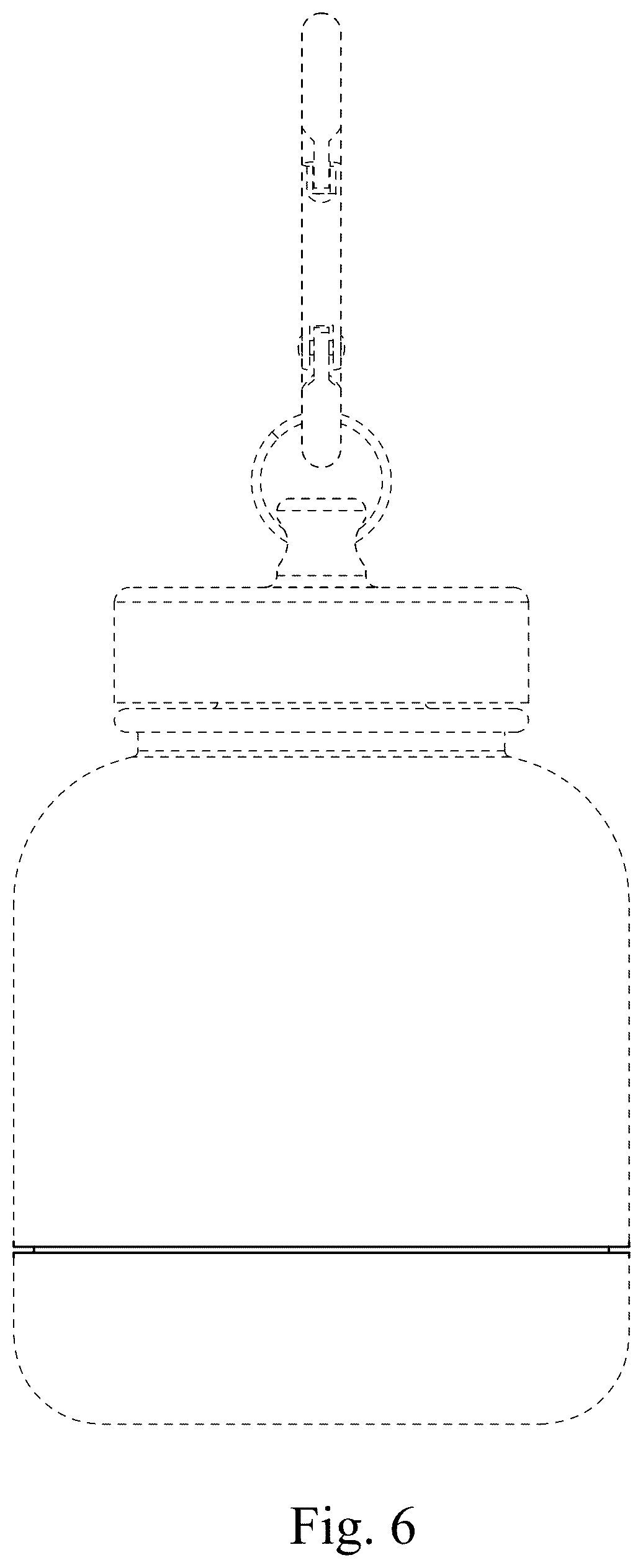 Patent USD1124882 Figure 6 – Bottle