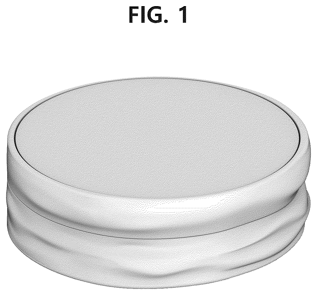 Patent USD1124883 Figure 1 – Compact case