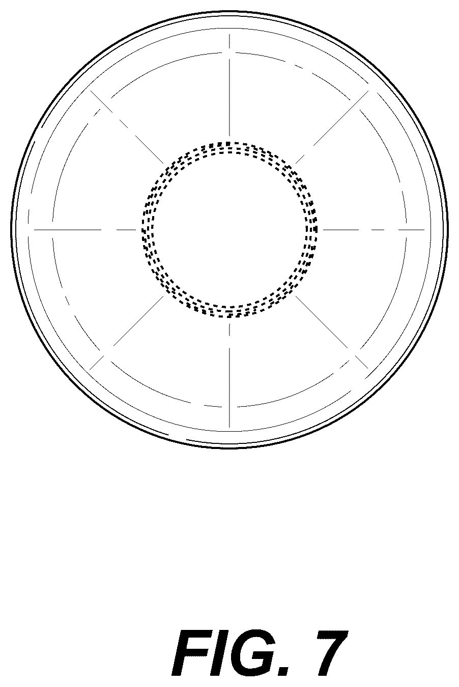 Patent USD1124884 Figure 7 – Bottle