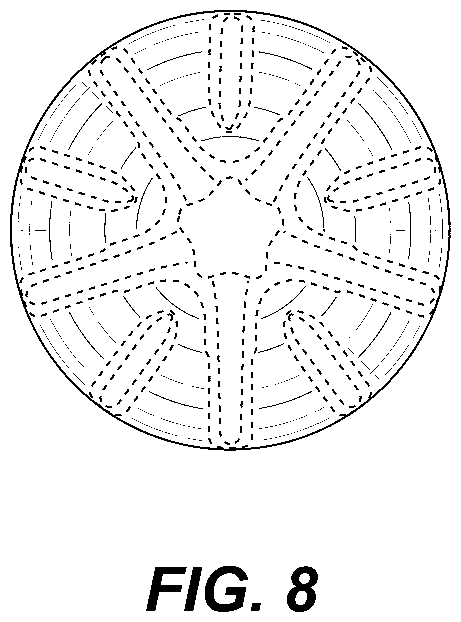 Patent USD1124886 Figure 8 – Bottle