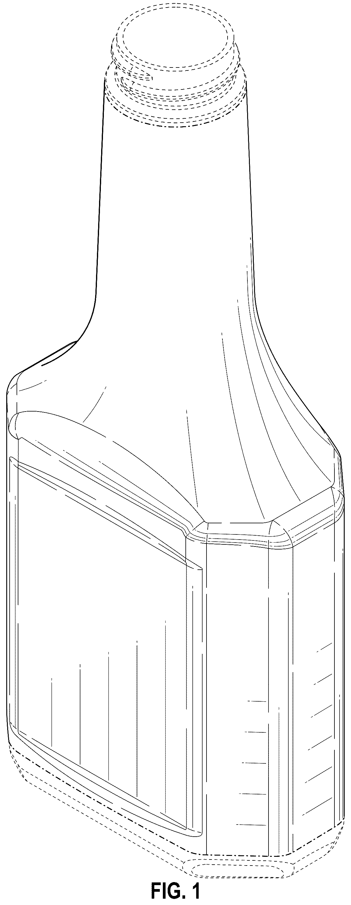 Patent USD1124888 — Container — Figure 1