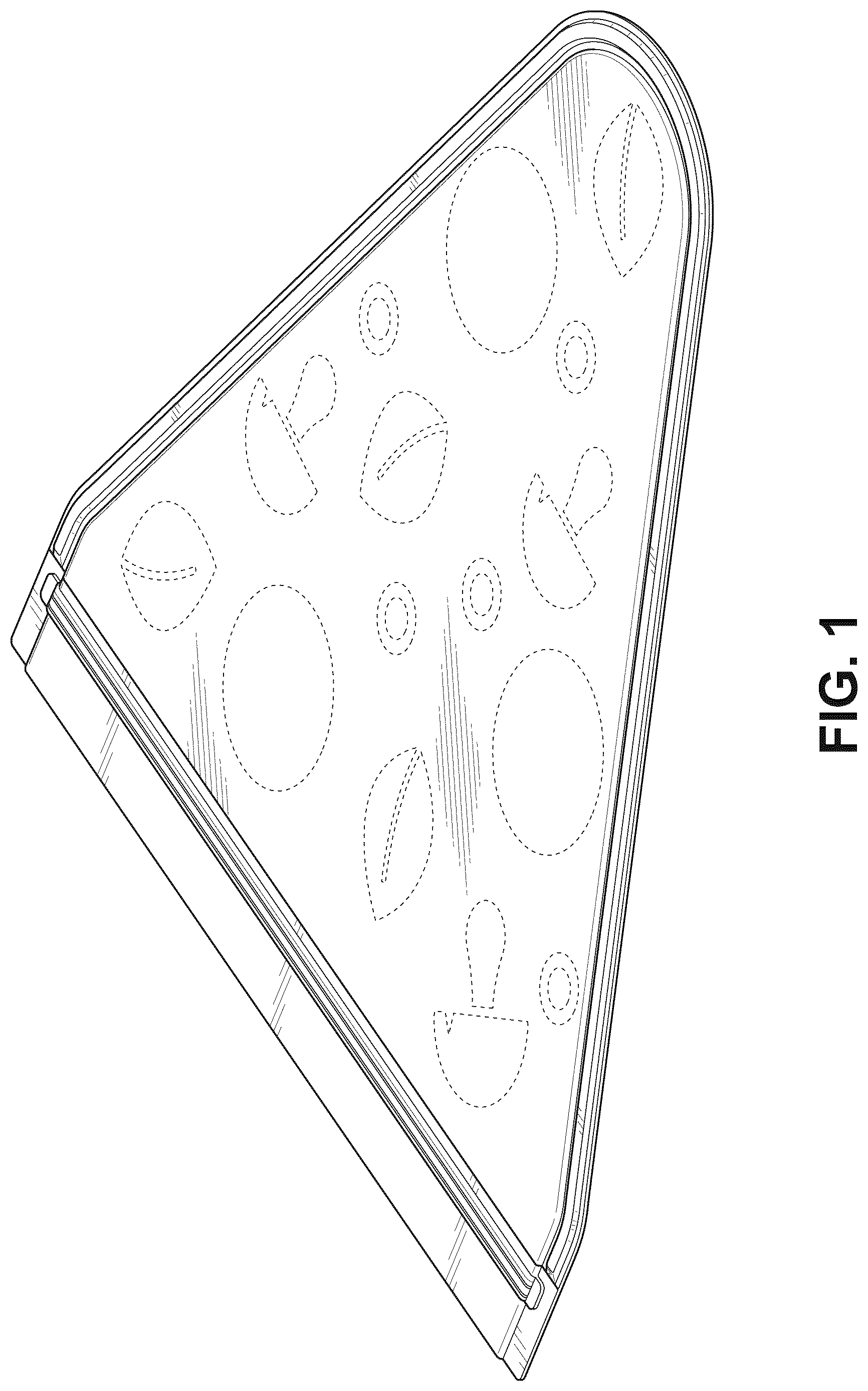 Patent USD1124893 — Slice pouch — Figure 1