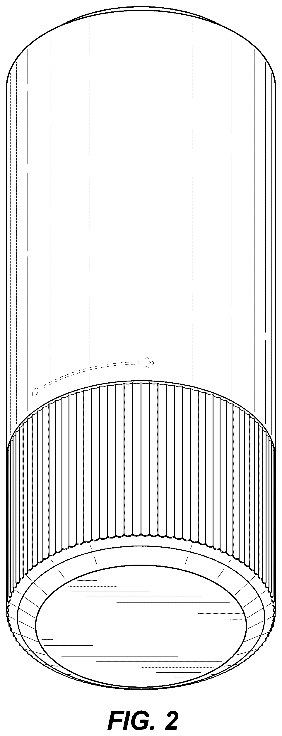 Patent USD1124894 Figure 2 – Applicator handle