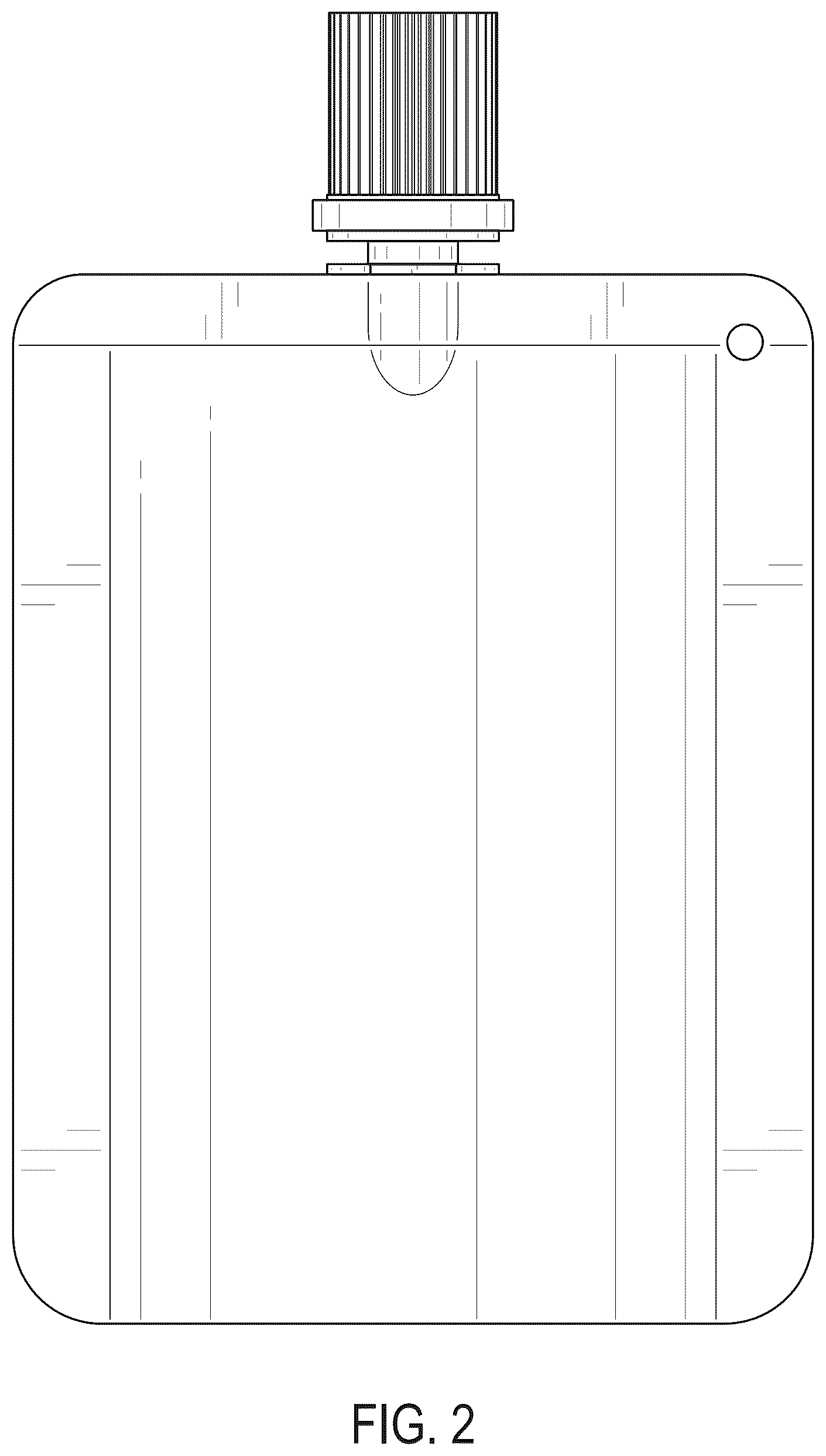 Patent USD1124895 Figure 2 – Pouch