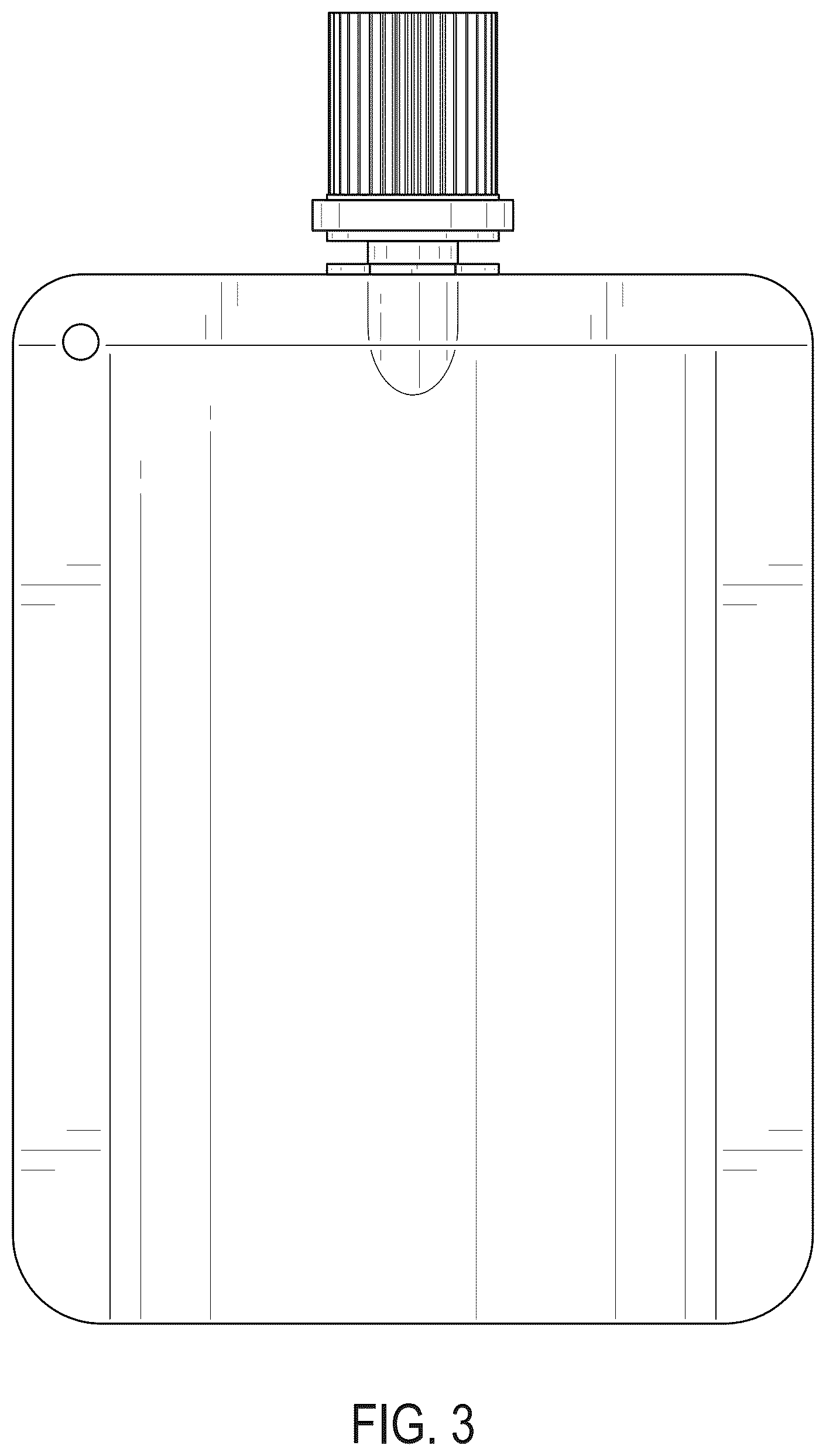 Patent USD1124895 Figure 3 – Pouch