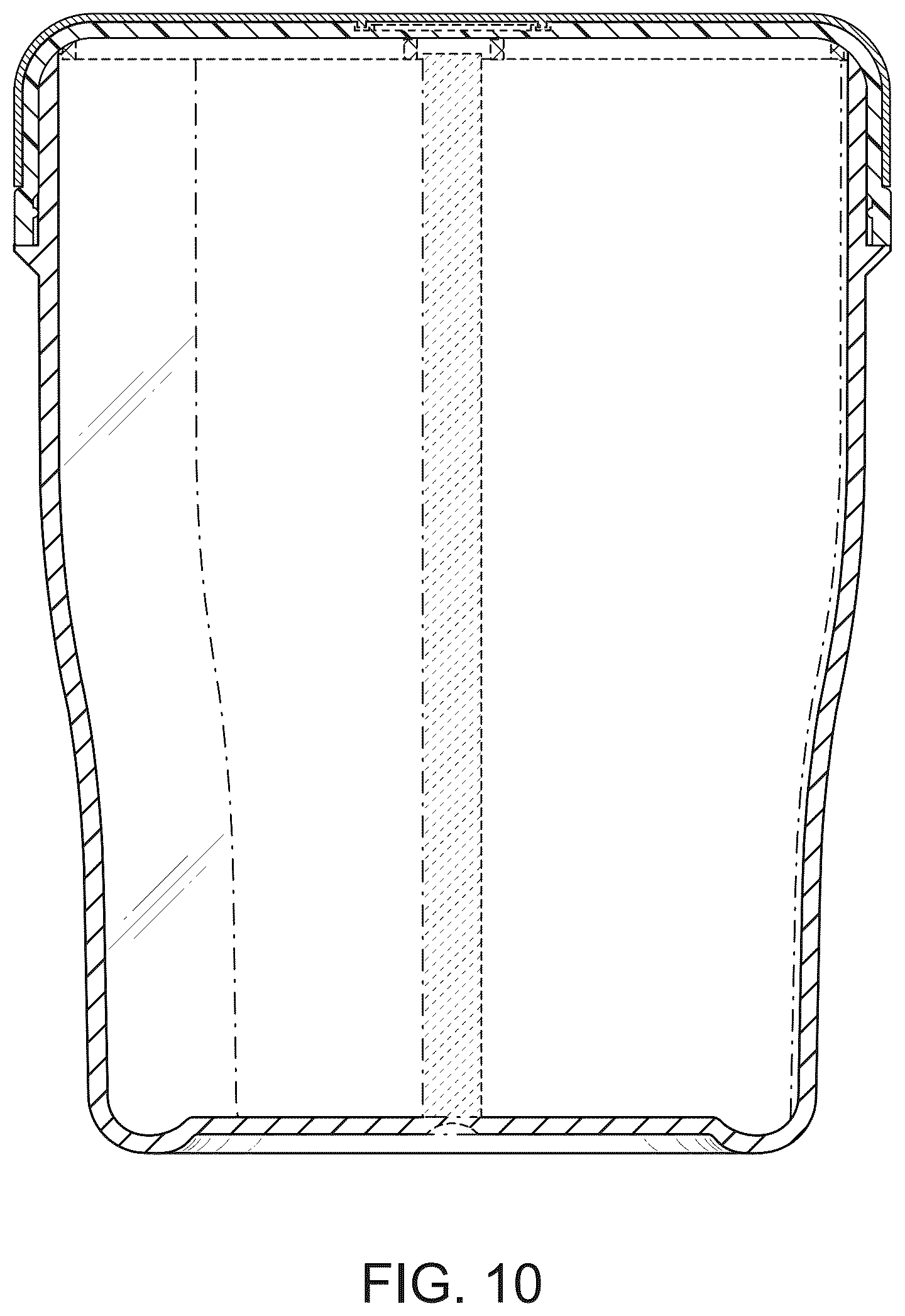 Patent USD1124896 Figure 10 – Bottle