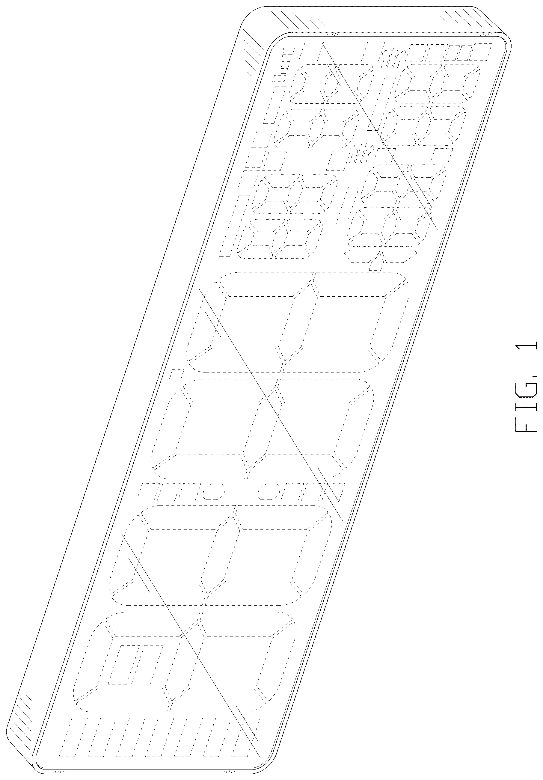 Patent USD1124898 Figure 1 – Digital clock
