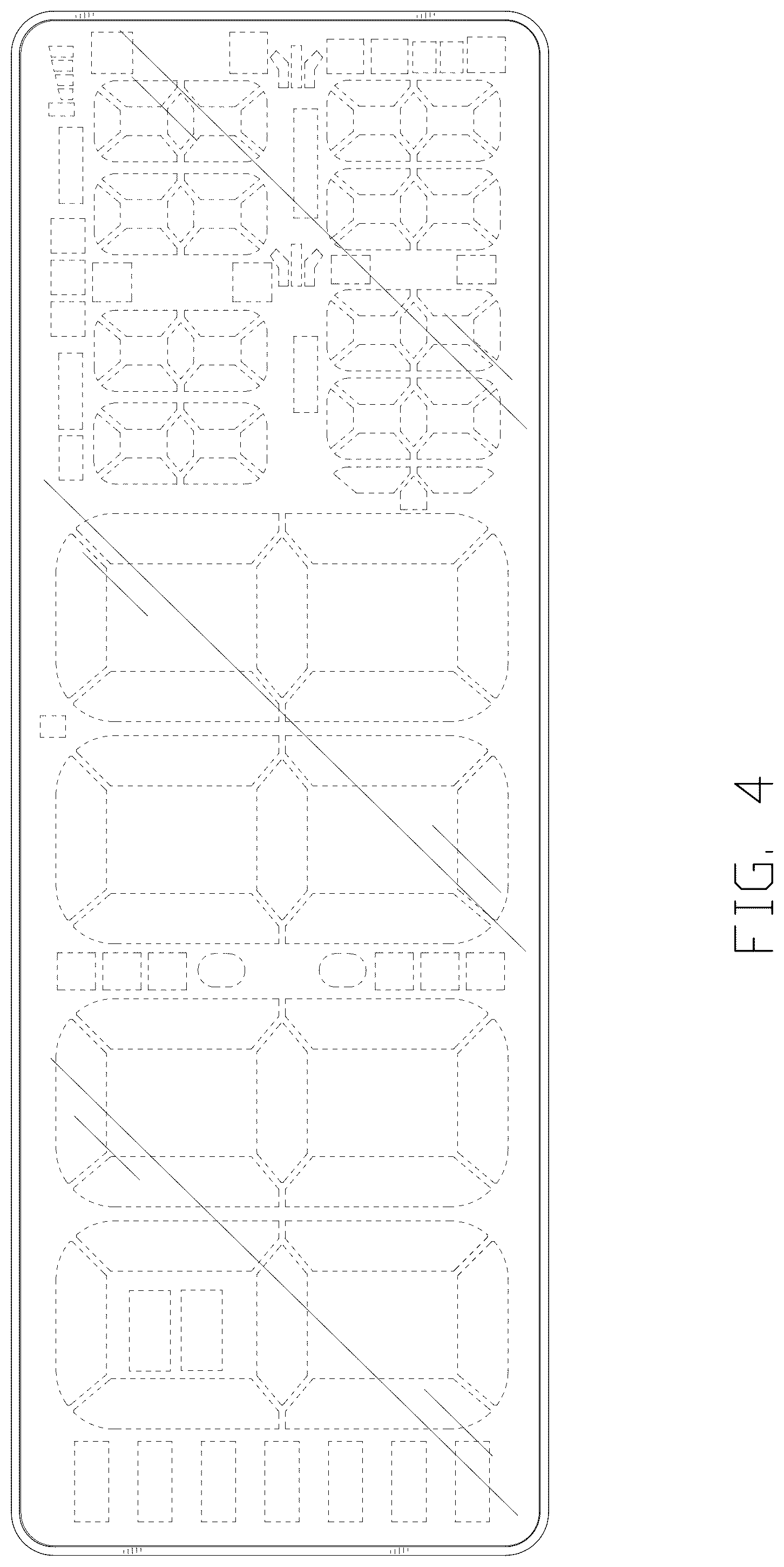 Patent USD1124898 Figure 4 – Digital clock