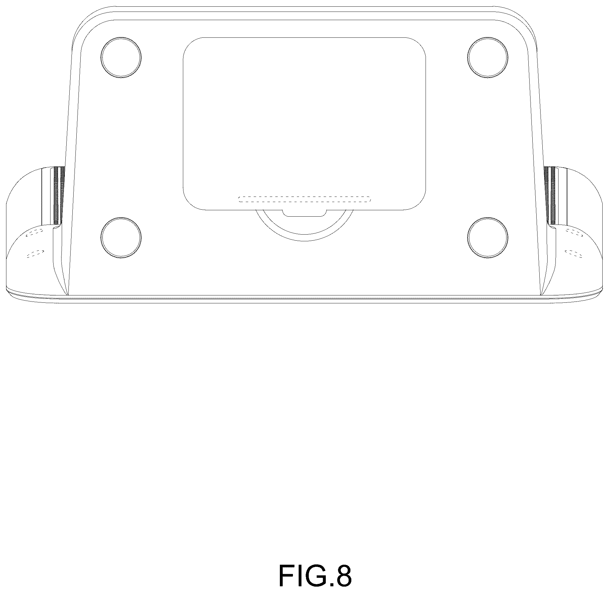 Patent USD1124900 Figure 8 – Alarm clock