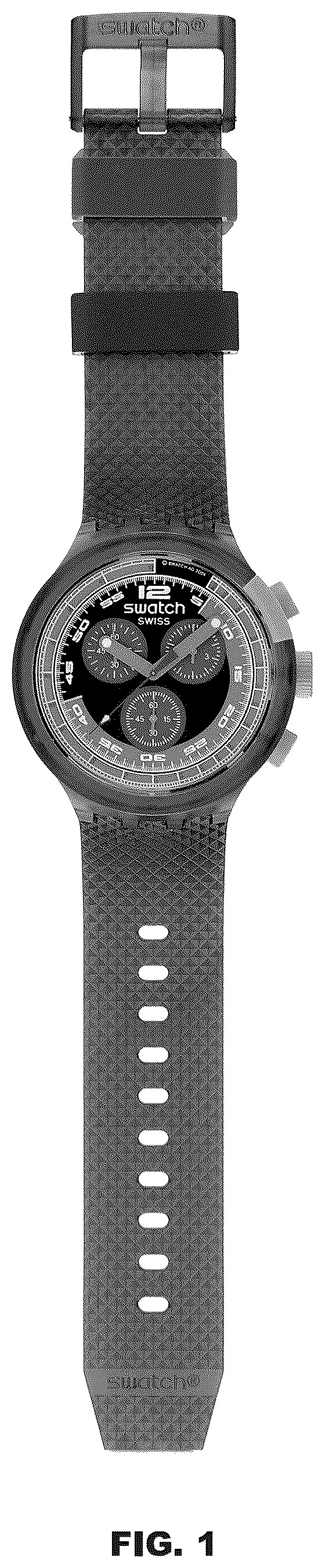 Patent USD1124901 Figure 1 – Watch
