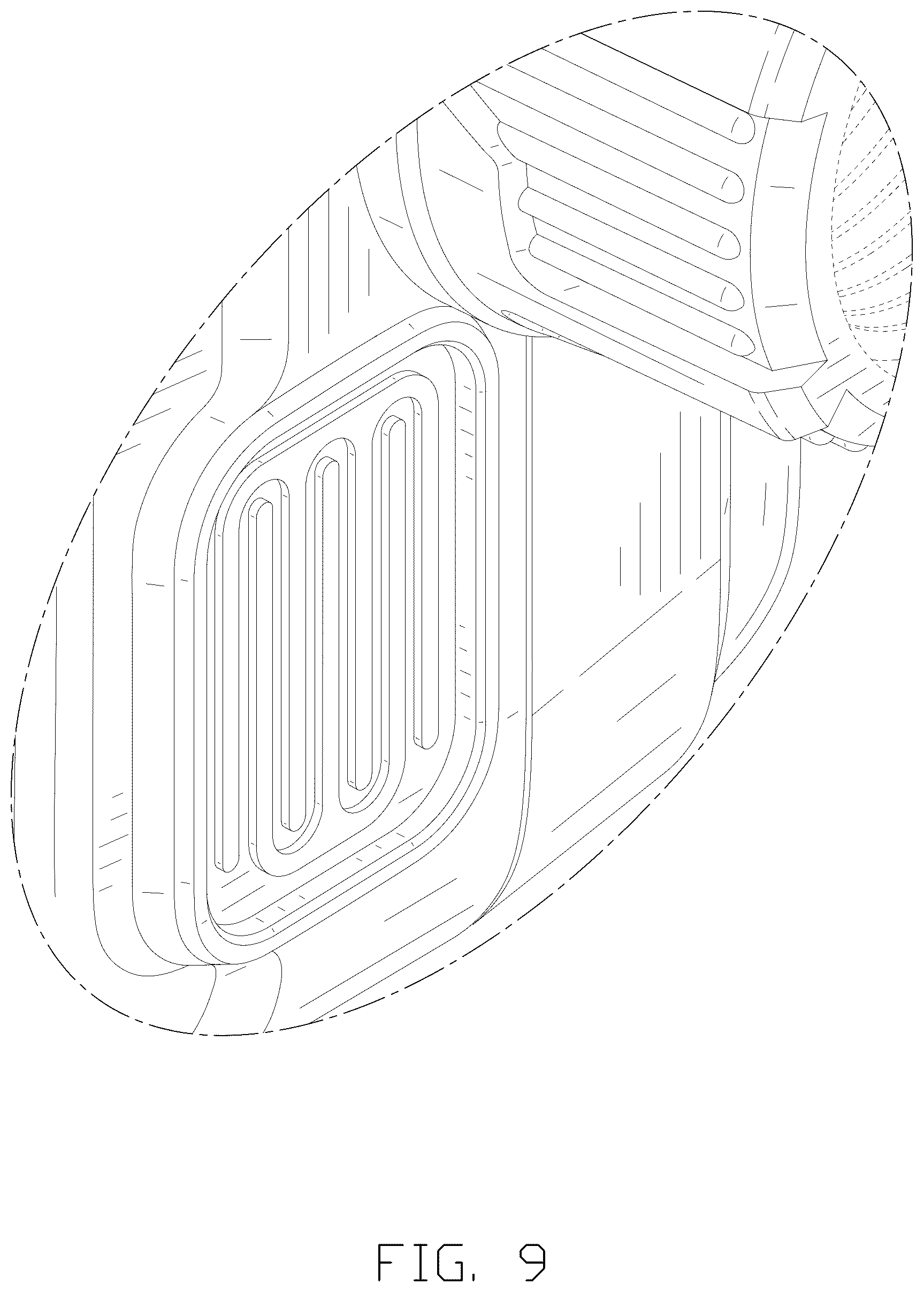 Patent USD1124903 Figure 9 – Irrigation timer