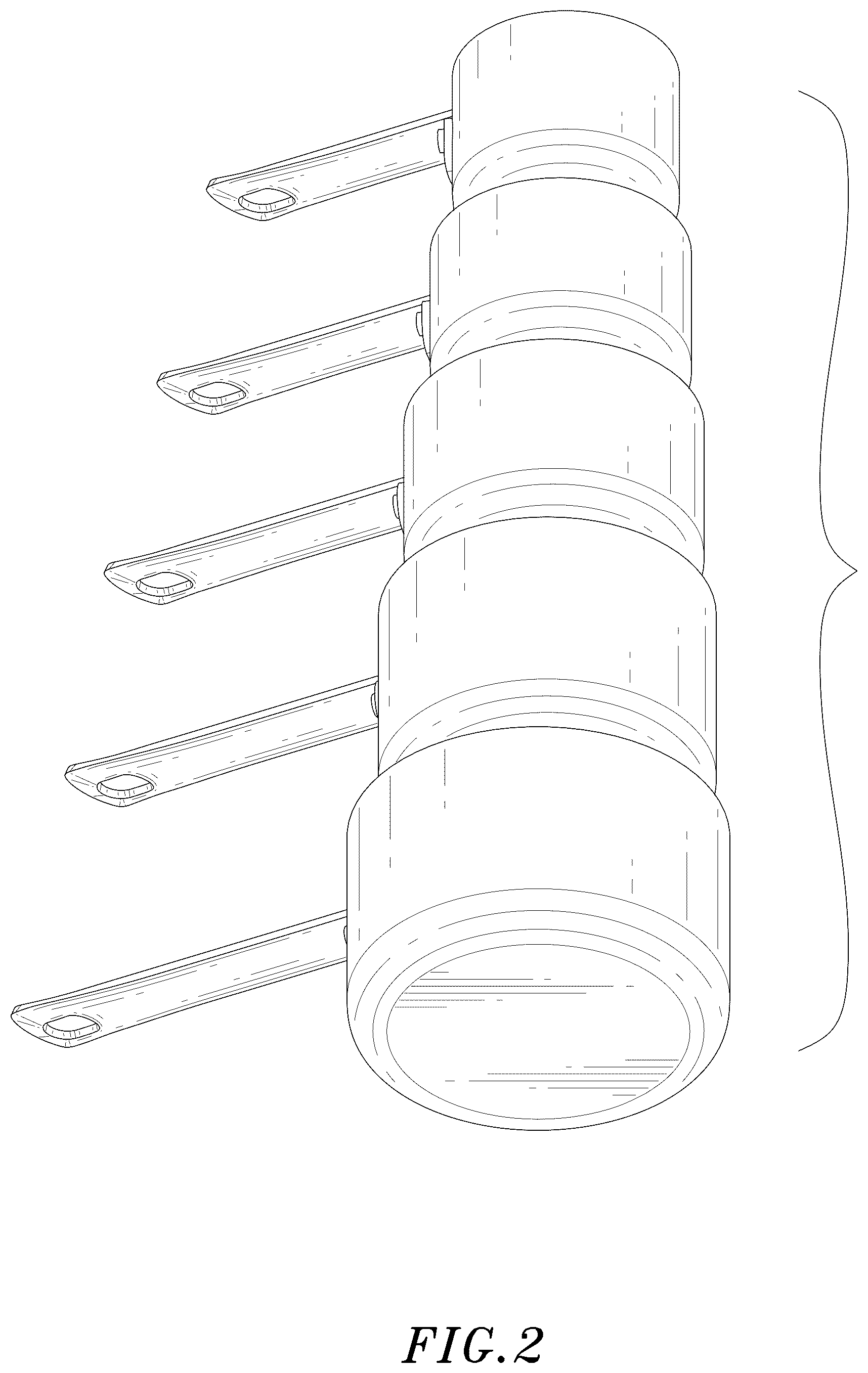 Patent USD1124905 Figure 2 – Set of measuring cups