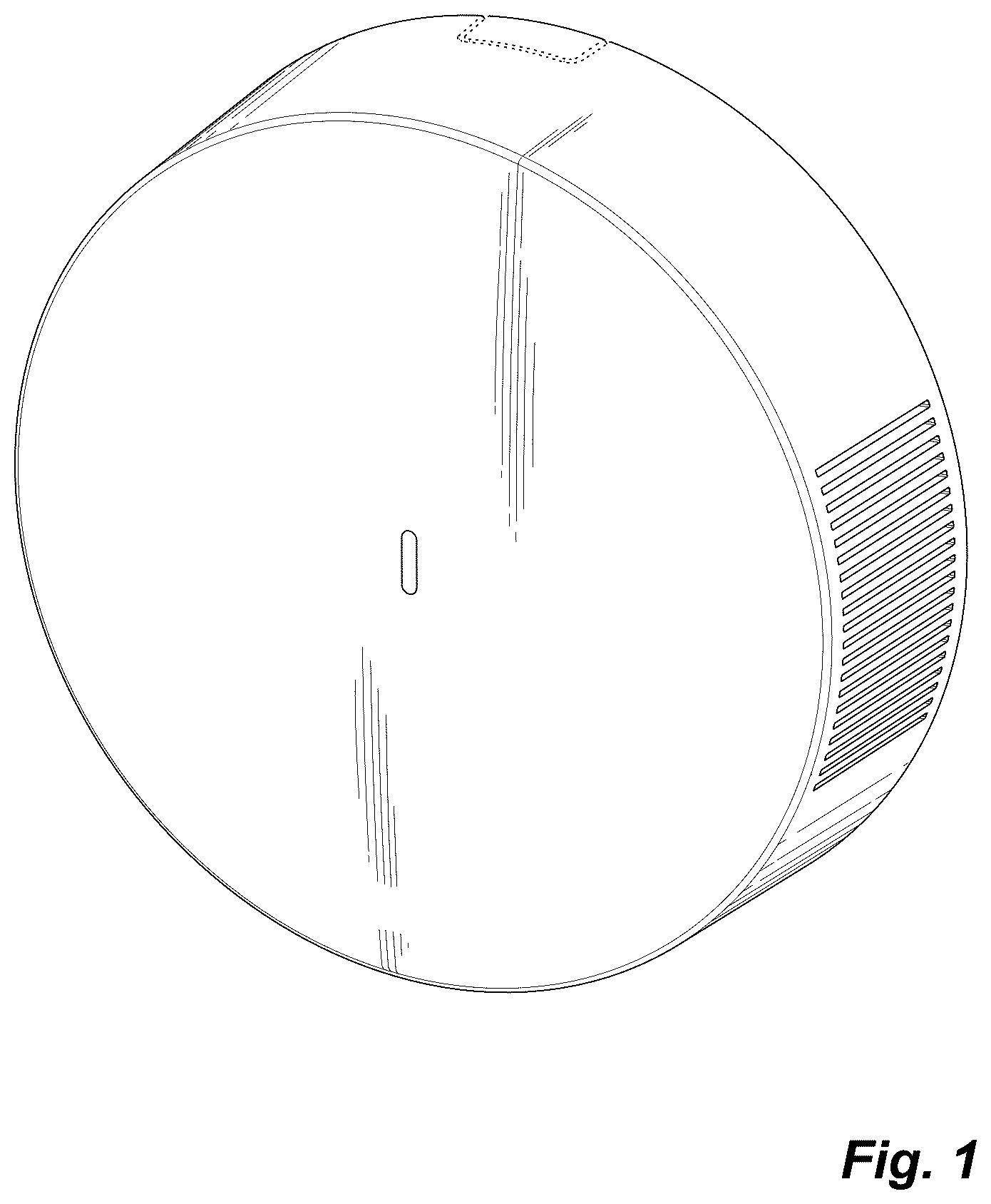 Patent USD1124906 — Air quality sensor — Figure 1