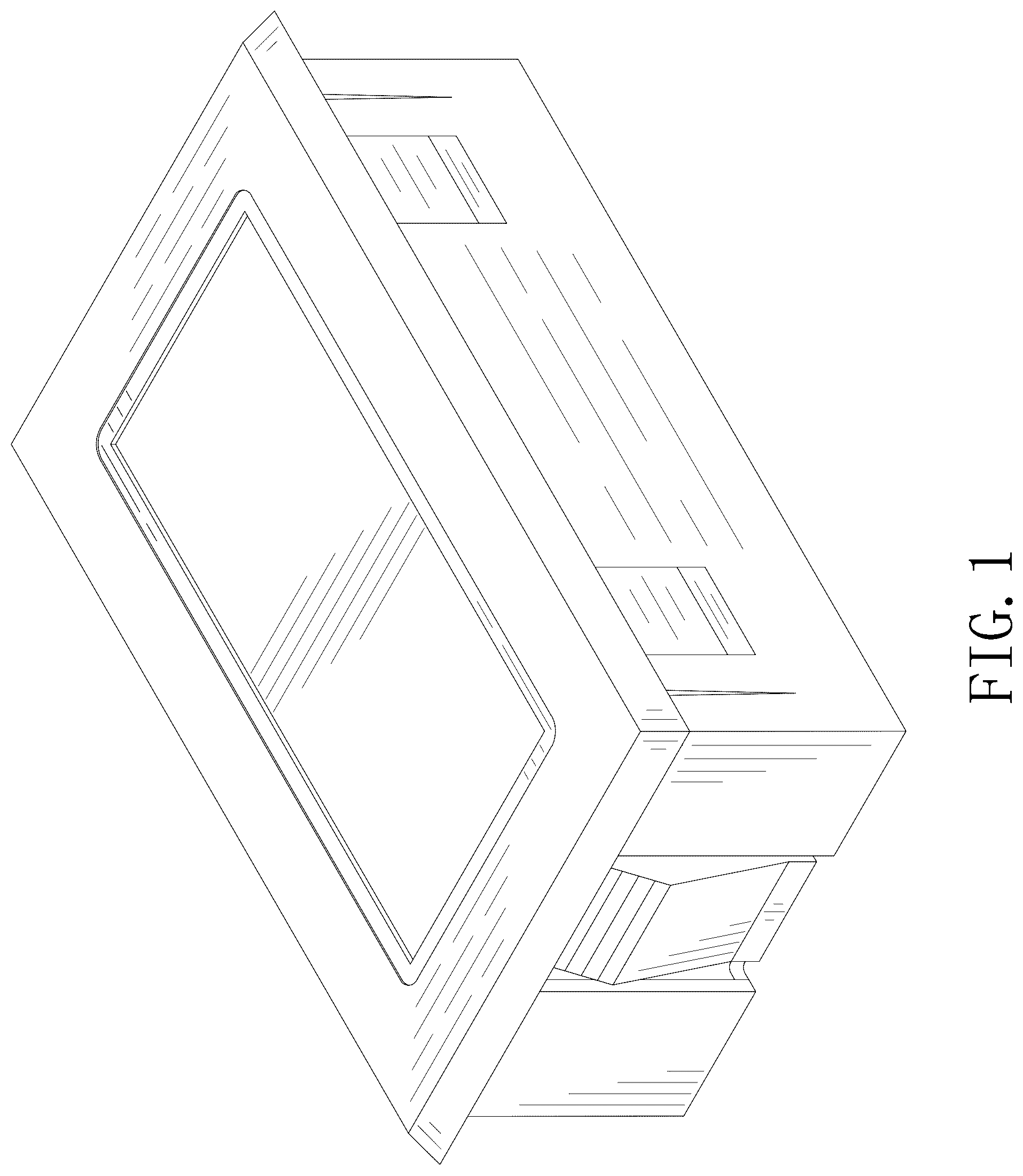 Patent USD1124907 Figure 1 – Mini hygrometer-thermometer
