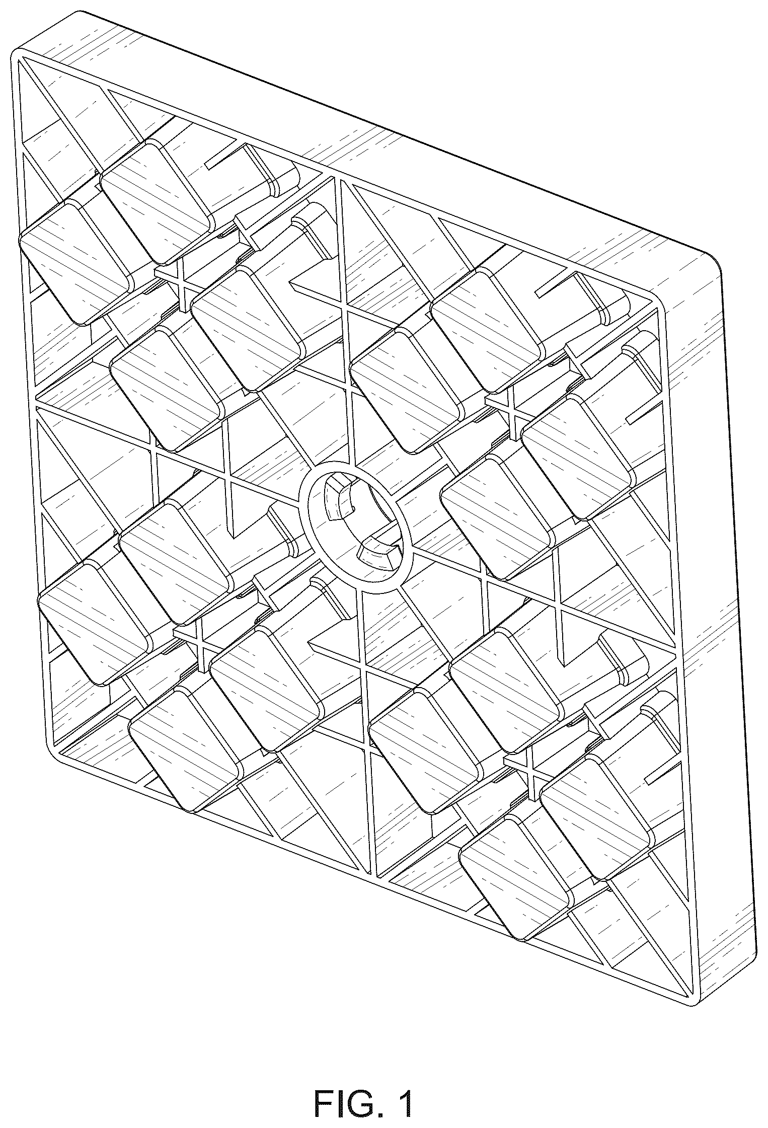 Patent USD1124910 — RV leveling block — Figure 1