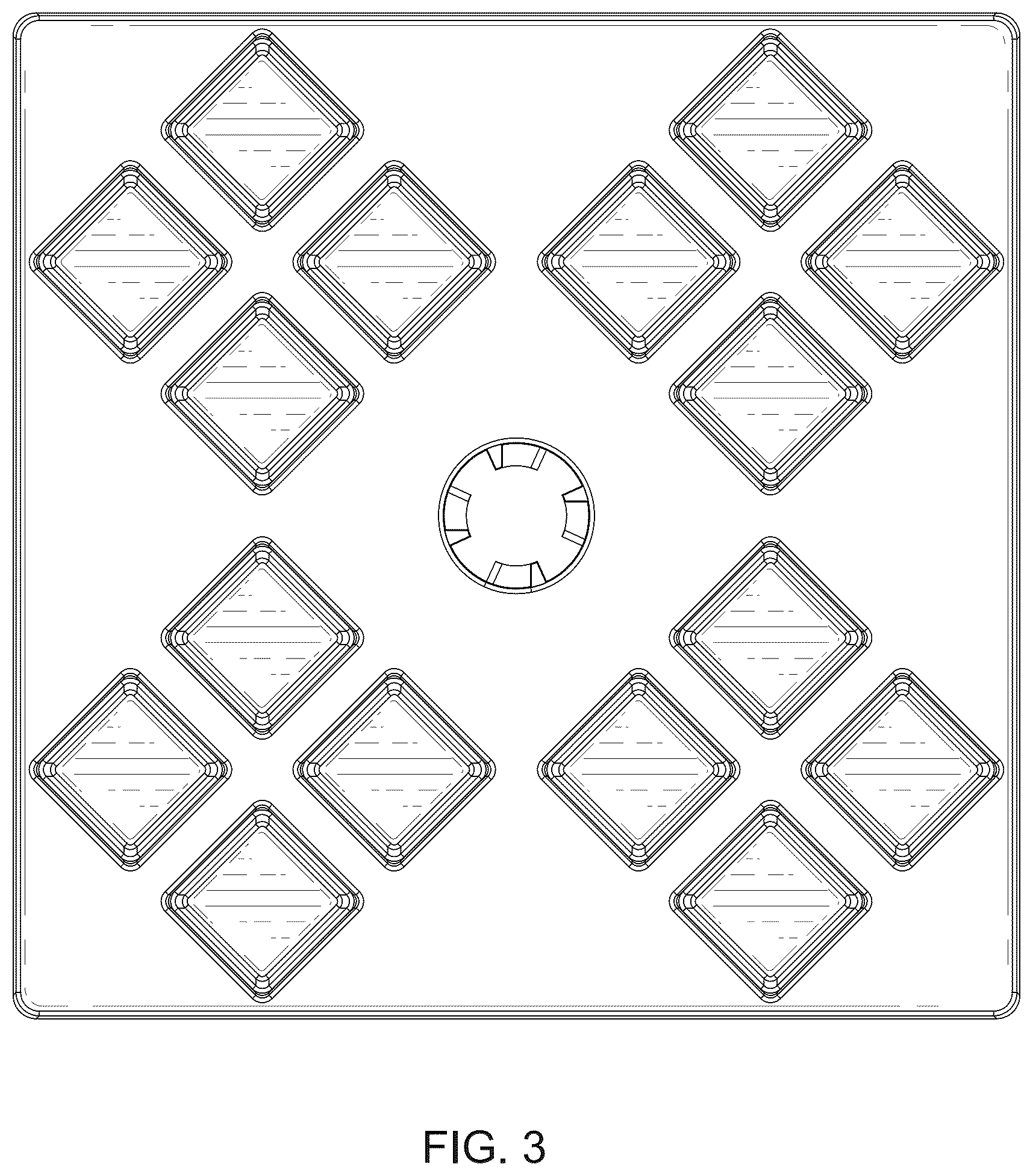 Patent USD1124910 Figure 3 – RV leveling block
