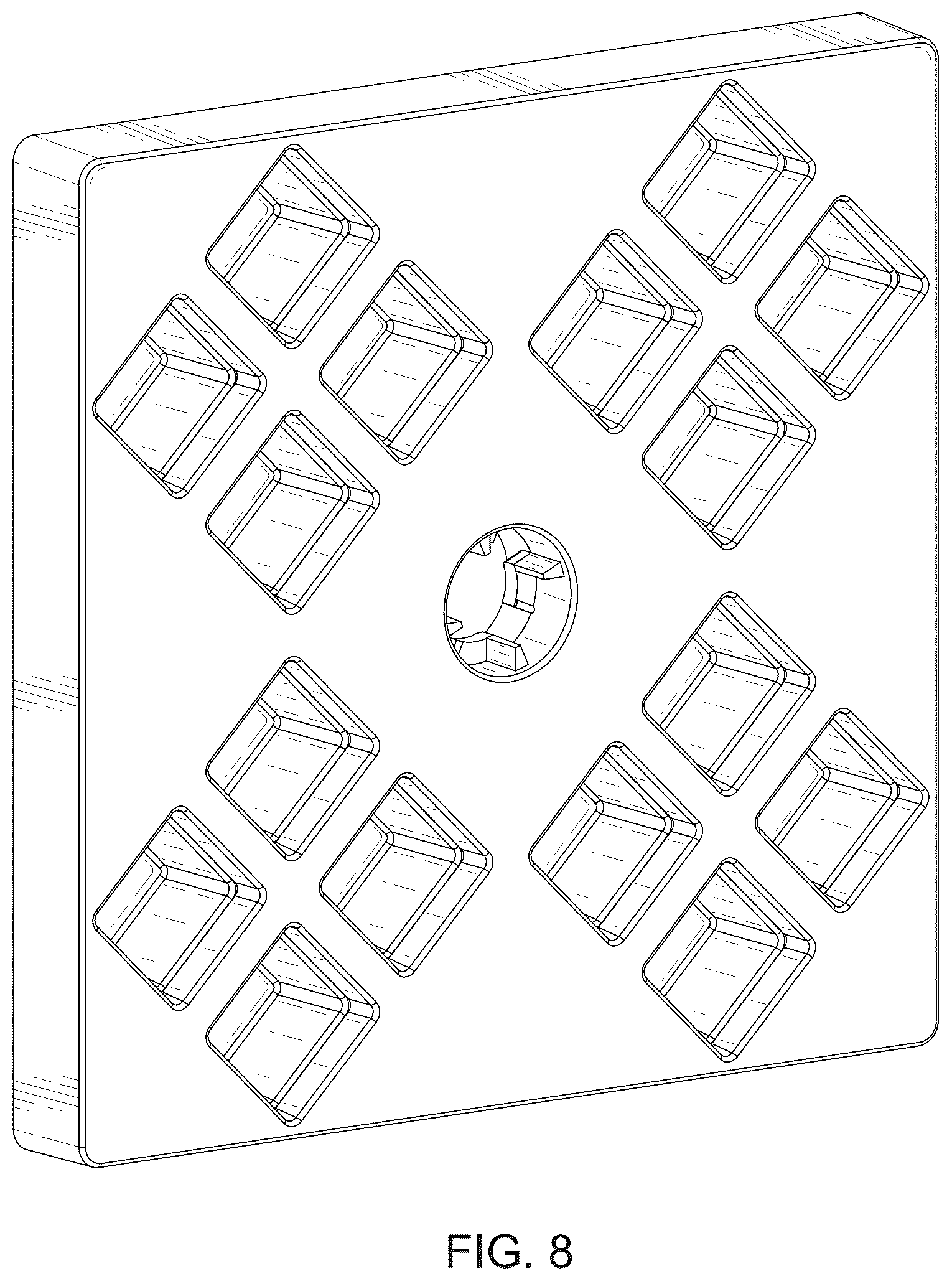 Patent USD1124910 Figure 8 – RV leveling block