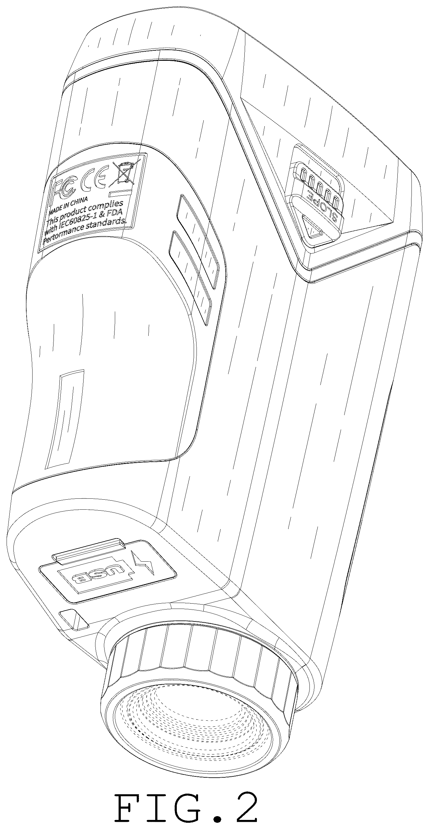 Patent USD1124911 Figure 2 – Rangefinder