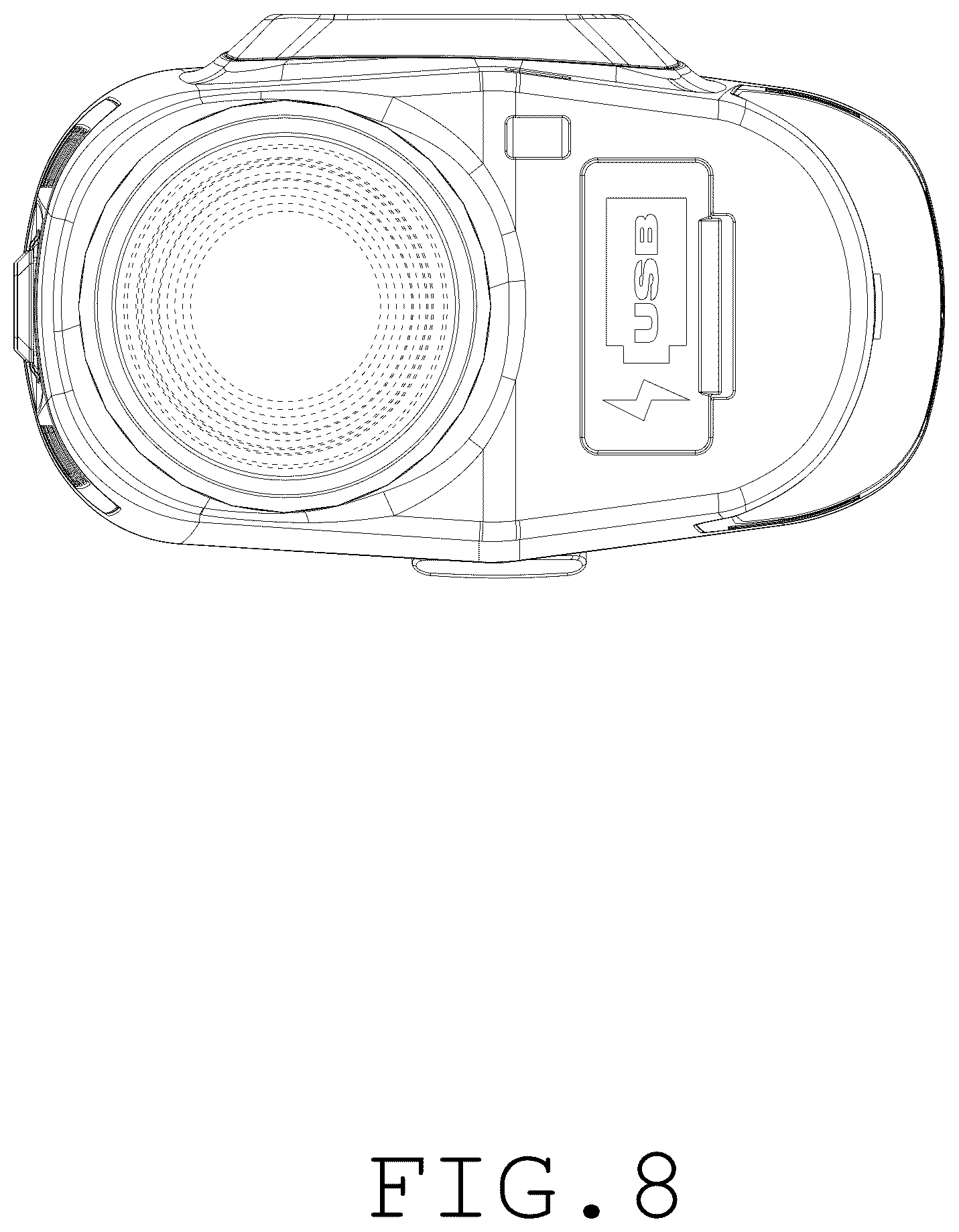Patent USD1124911 Figure 8 – Rangefinder