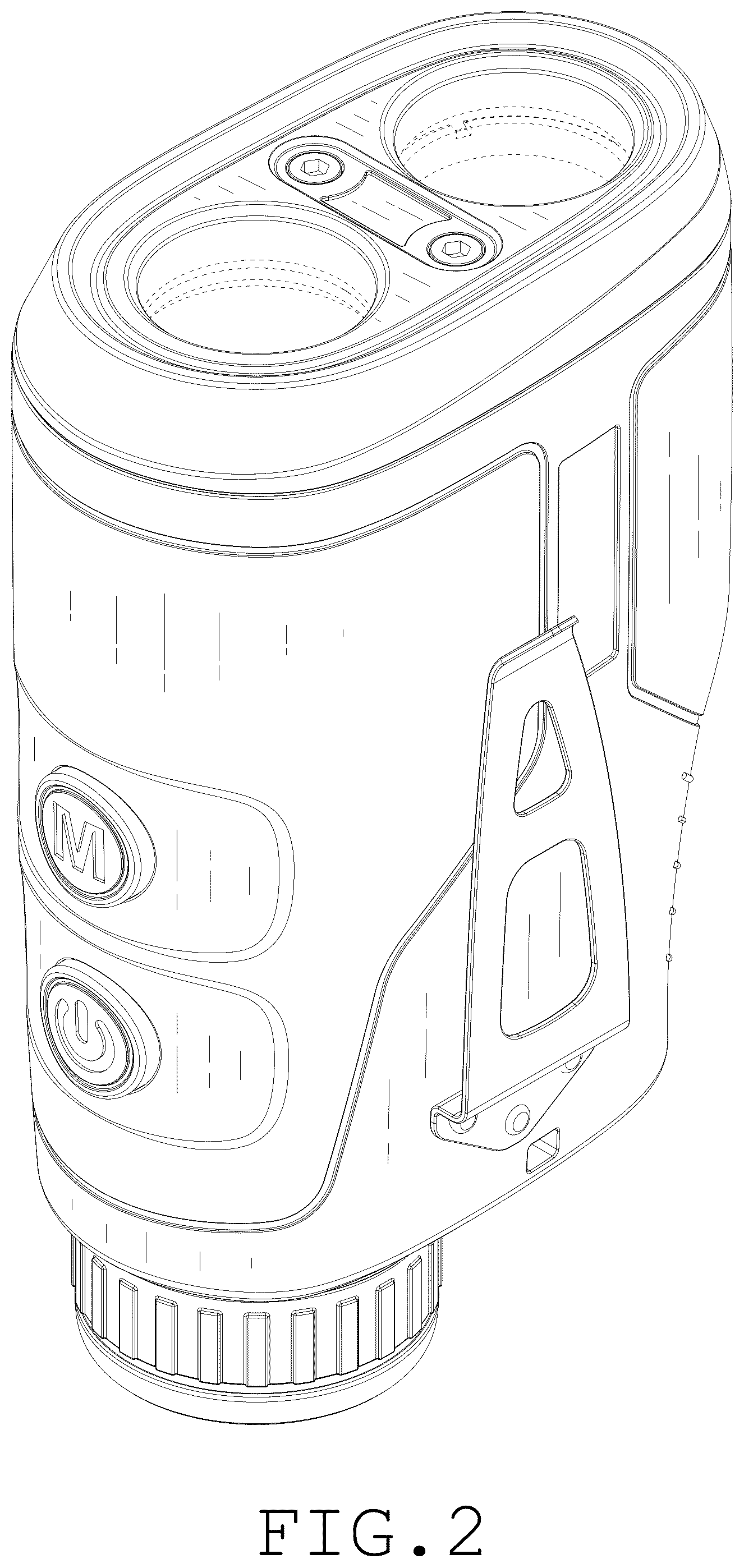 Patent USD1124913 Figure 2 – Rangefinder