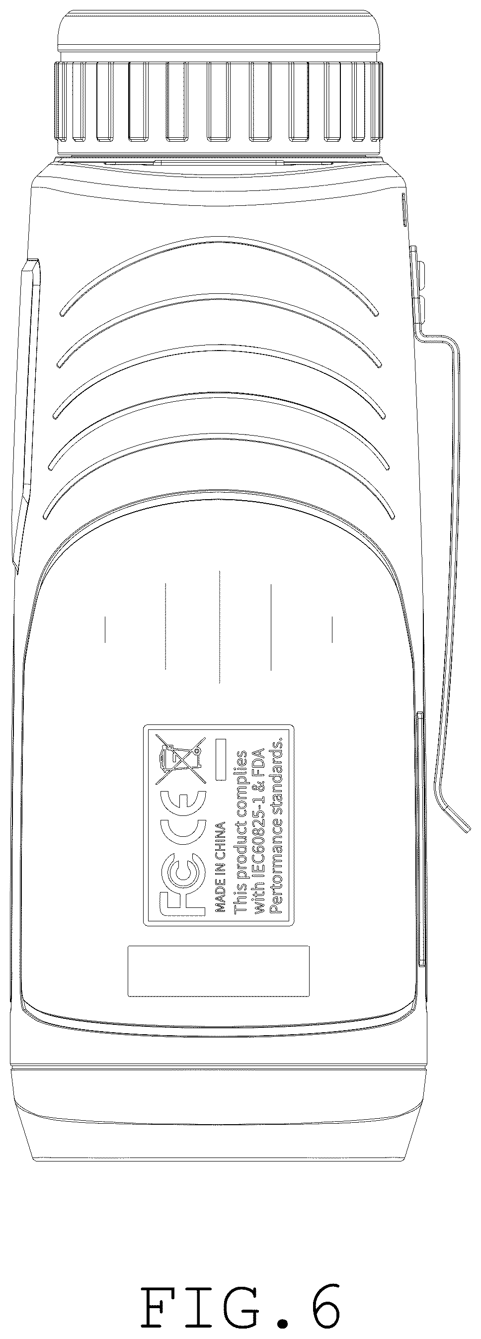 Patent USD1124913 Figure 6 – Rangefinder