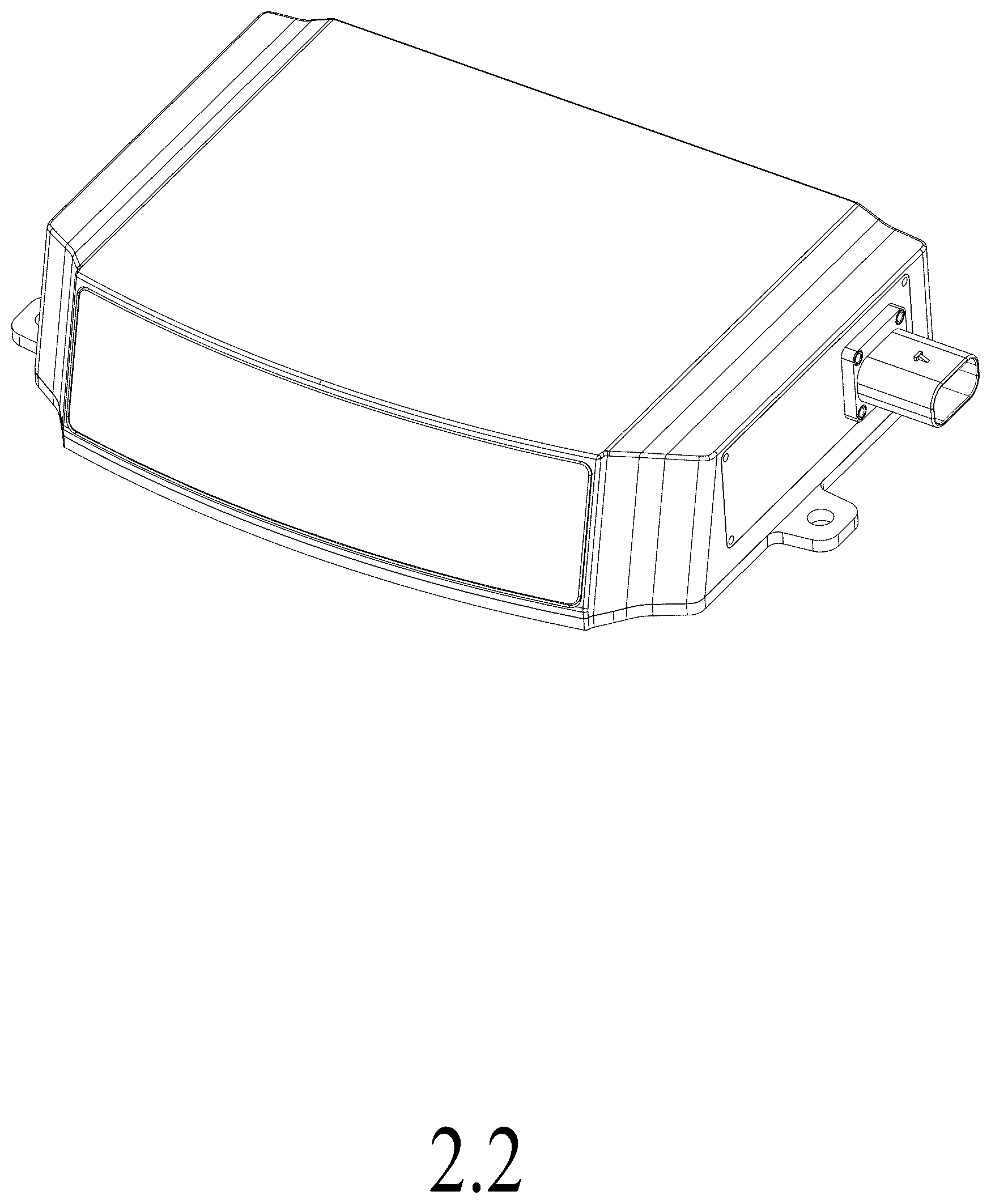 Patent USD1124914 Figure 2 – Vehicle lidar
