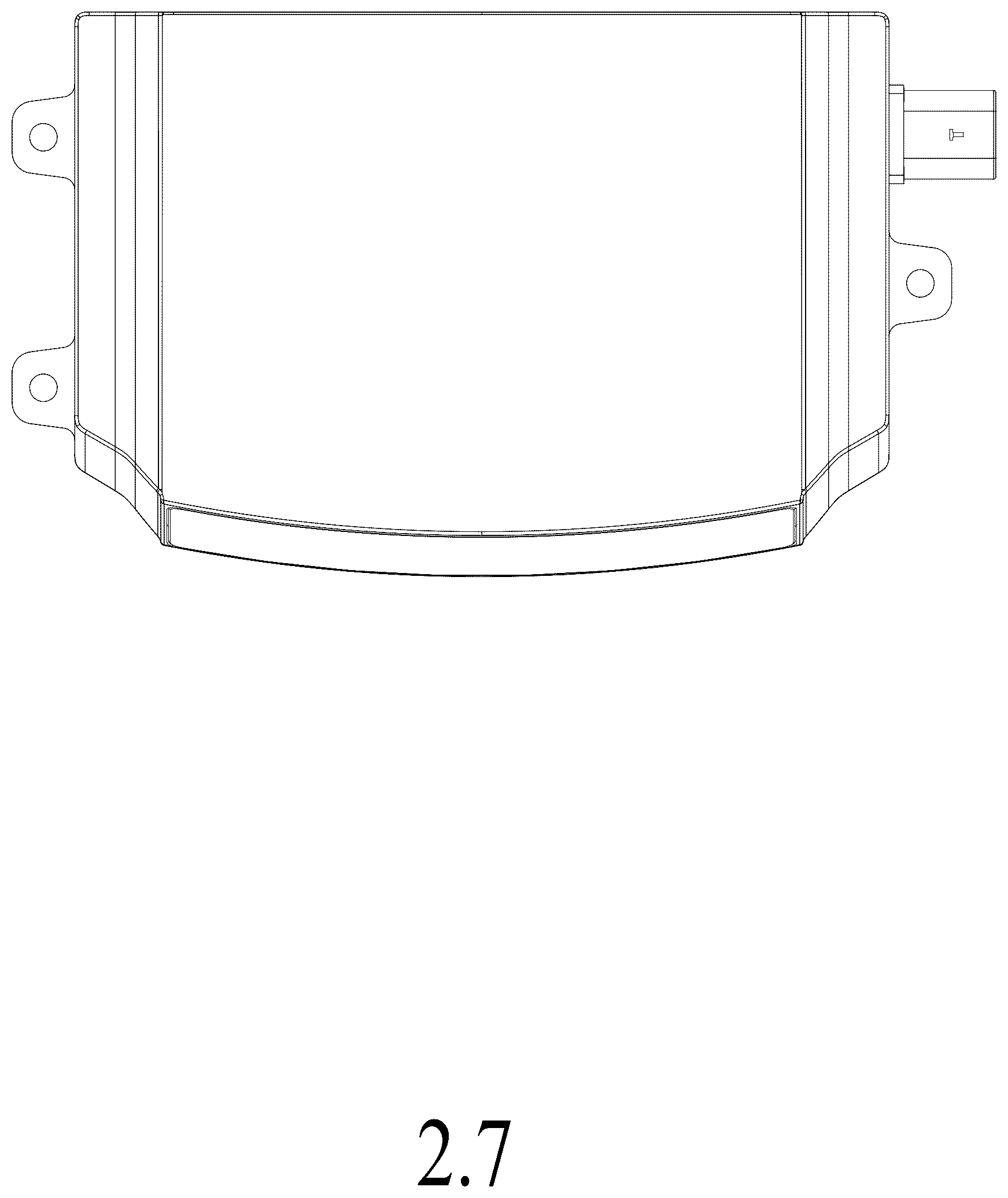Patent USD1124914 Figure 7 – Vehicle lidar